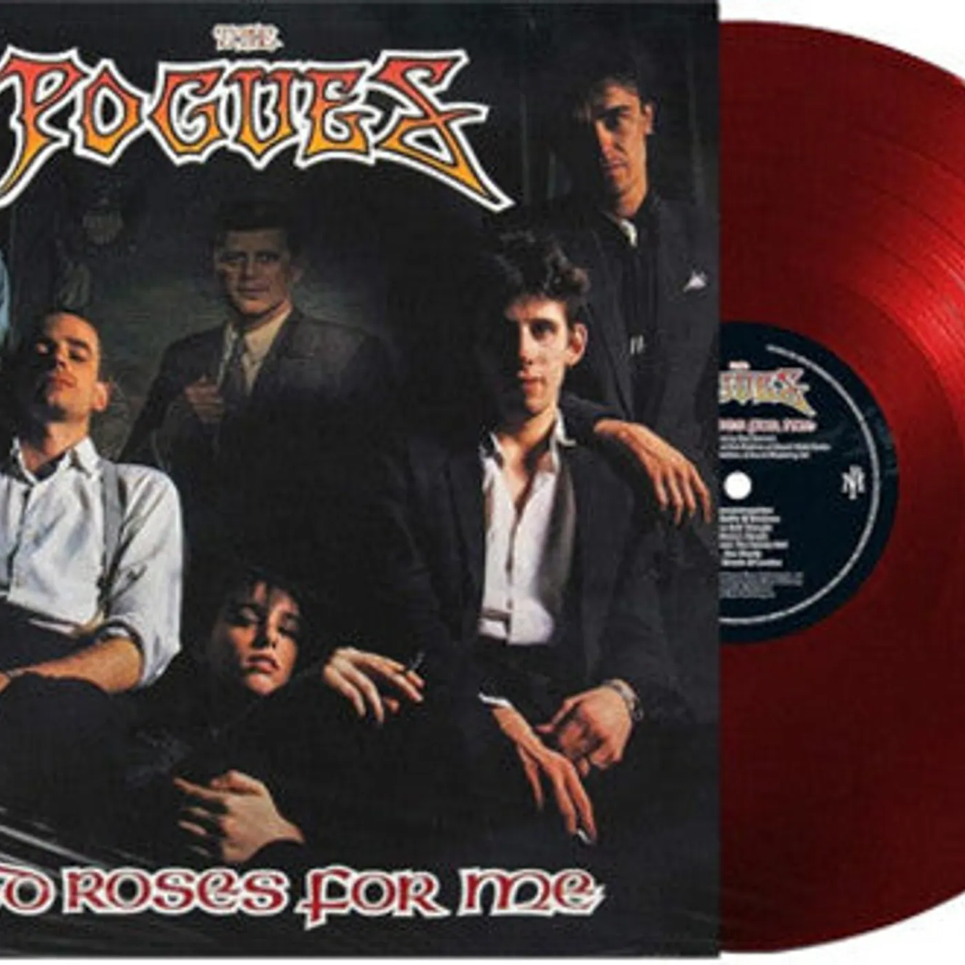 The Pogues LP Vinyl - Red Roses For Me