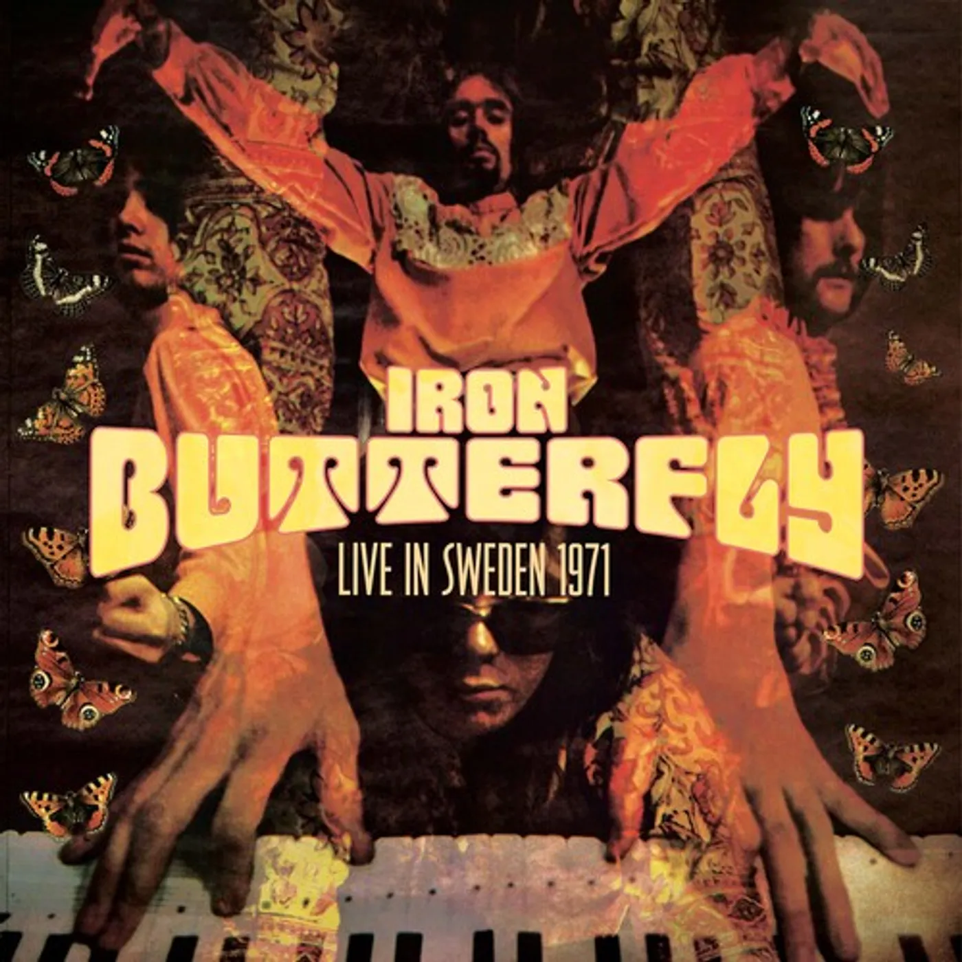 Iron Butterfly LP Vinyl - Live In Sweden 1971 - Purple (Colv) (Gate) (Ltd)