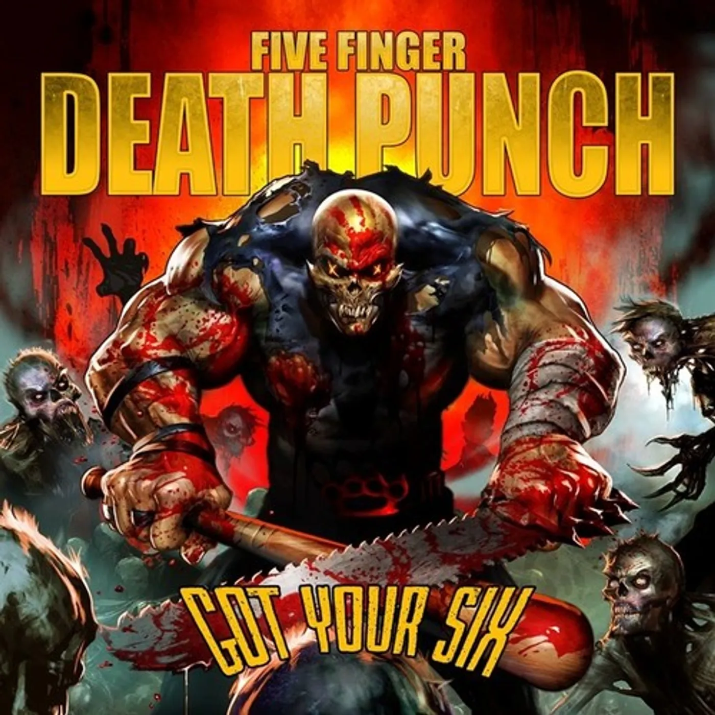 Five Finger Death Punch LP Vinyl - Got Your Six (Gate Fold)