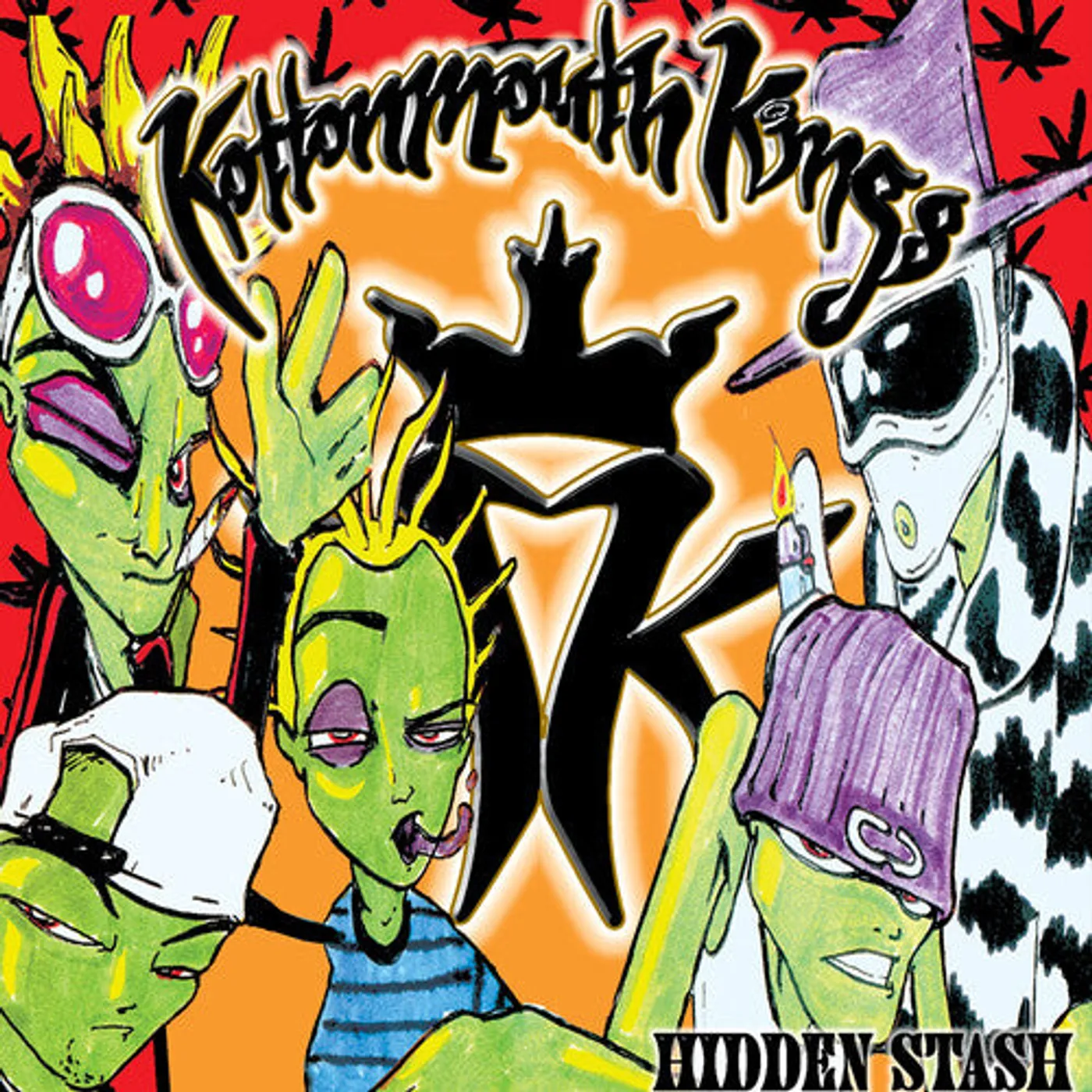 Kottonmouth Kings LP Vinyl - Hidden Stash - Green Marble (Colv) (Grn) (Reis)