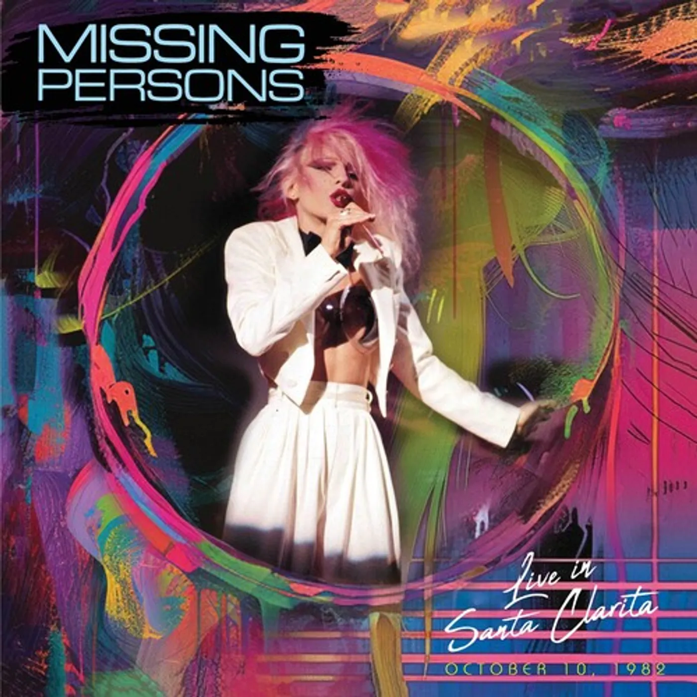 Missing Persons LP Vinyl - Live In Santa Clarita, Ca (Blue) (Colv)