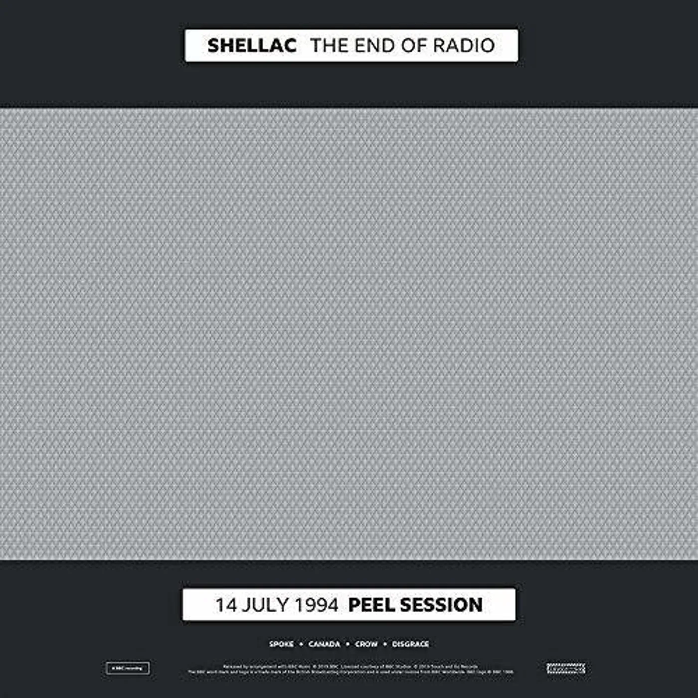 Shellac LP Vinyl - End Of Radio