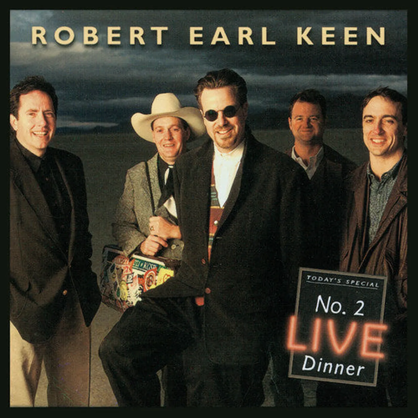 Robert Earl Keen LP Vinyl - No. 2 Live Dinner