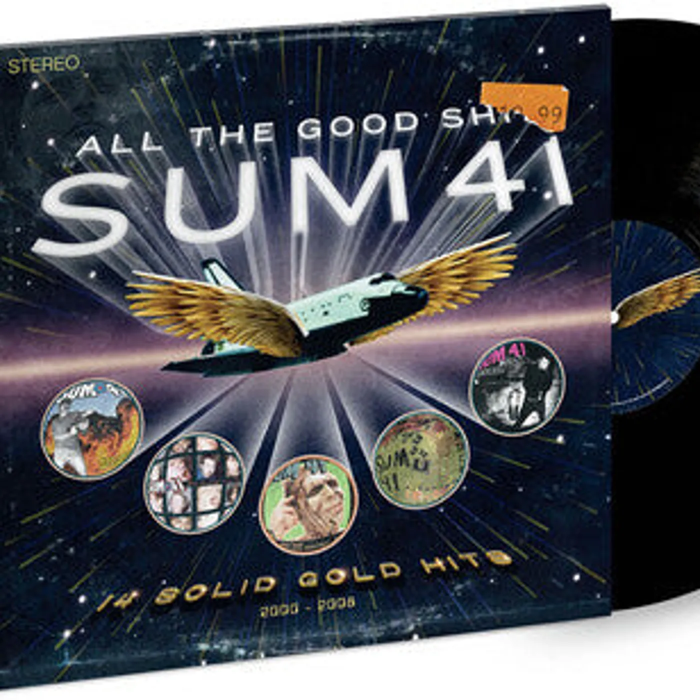 Sum 41 LP Vinyl - All The Good Sh**: 14 Solid Gold Hits 2001-2008