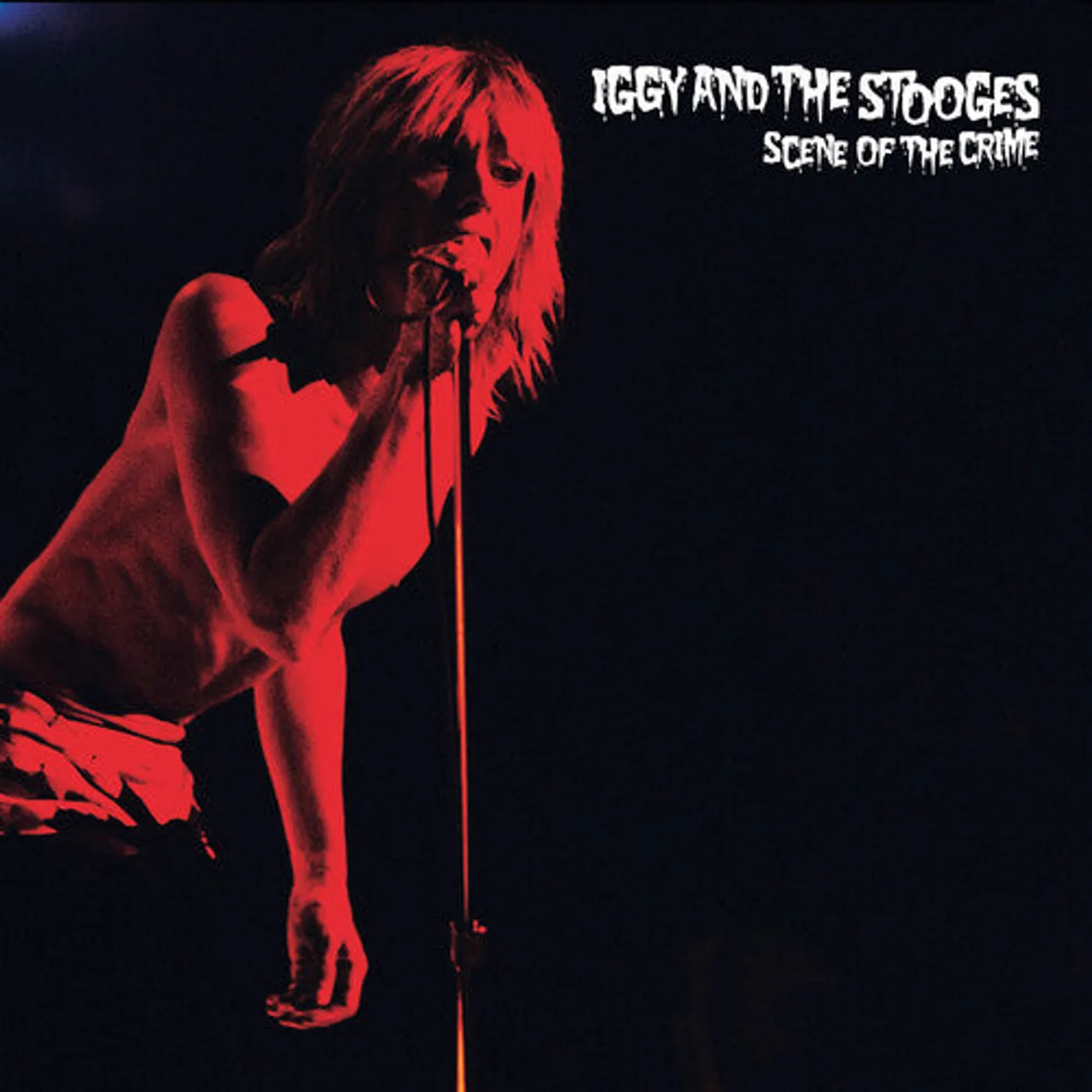 Iggy and the Stooges LP Vinyl - Scene Of The Crime - Red Marble (Colv) (Red)