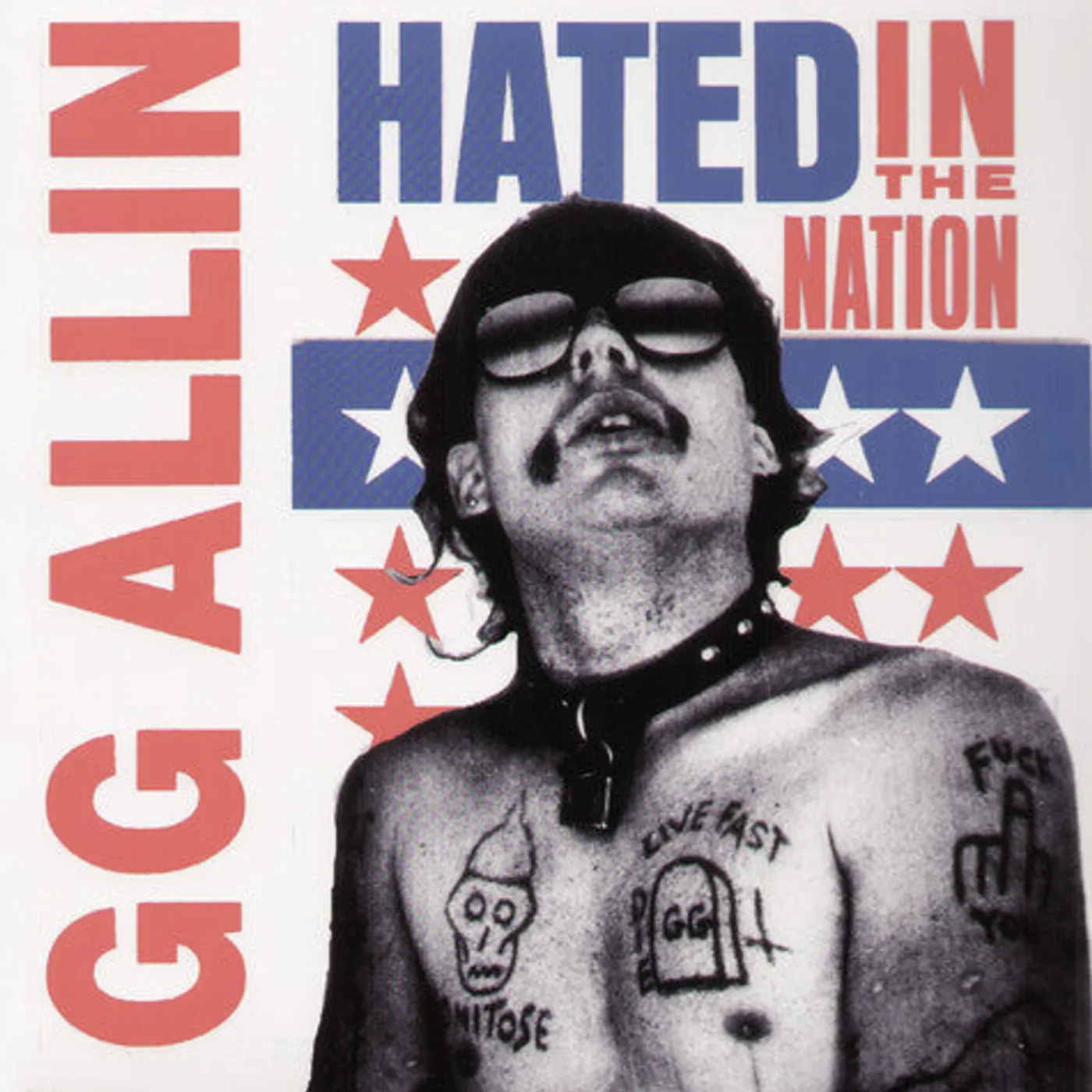 Gg Allin LP Vinyl - Hated In The Nation