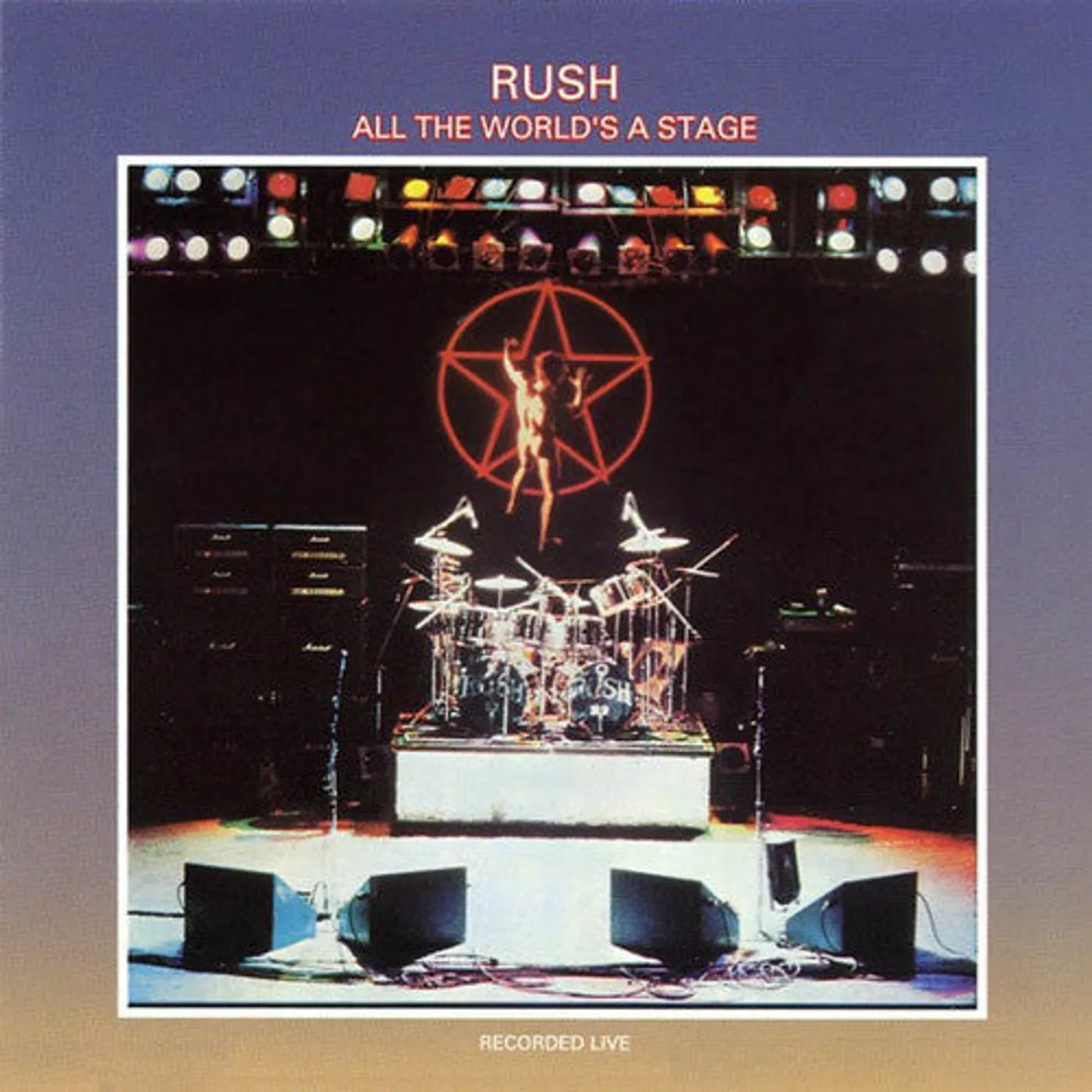 Rush LP Vinyl - All The World'S A Stage