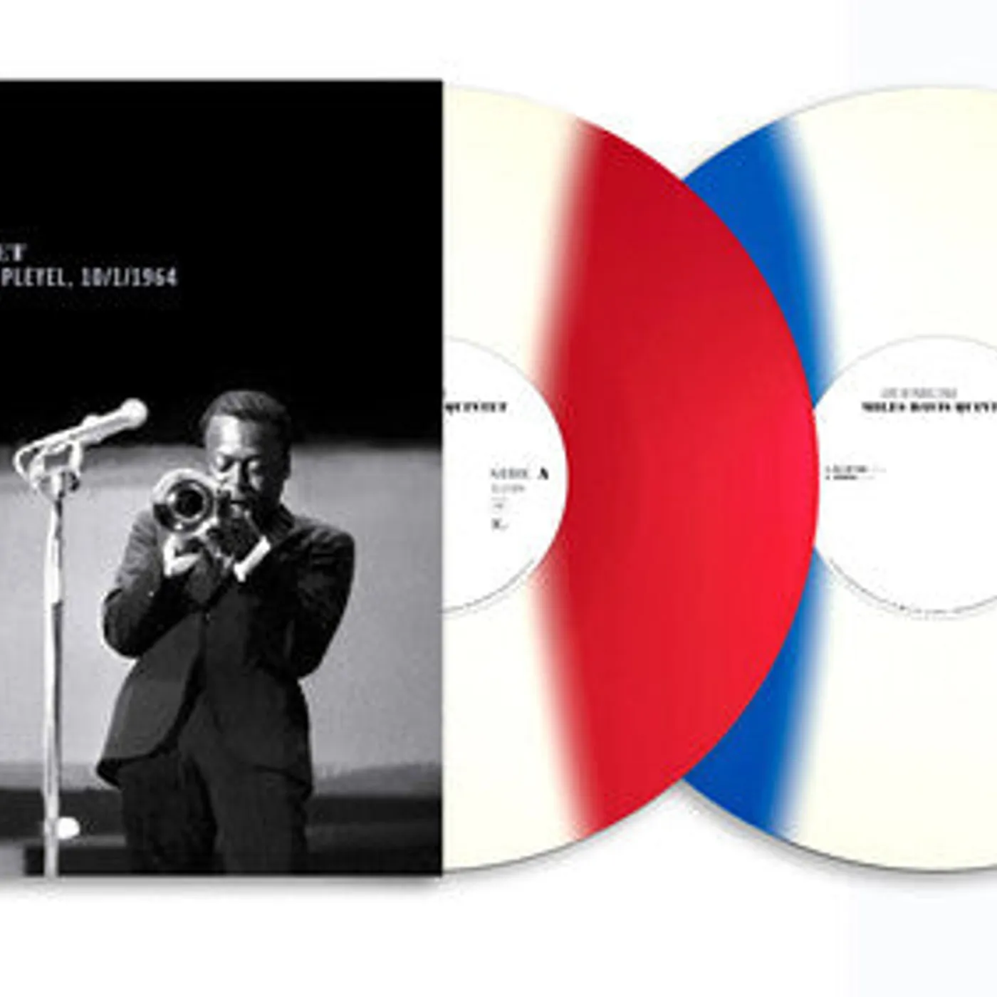 Miles Davis LP Vinyl - Paris Jazz Festival Salle Pleyel 10/1/1964 (Blue)