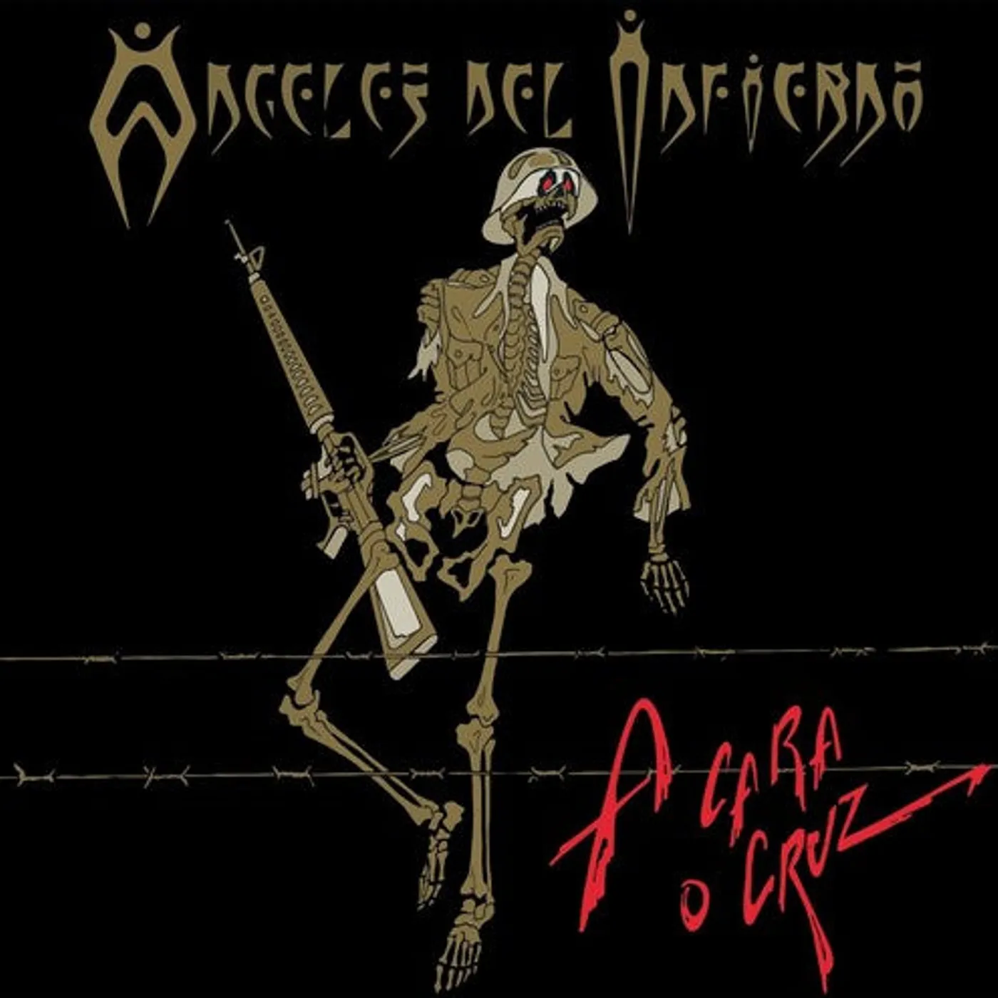 Angeles Del Infierno LP Vinyl - A Cara O Cruz (Spa)