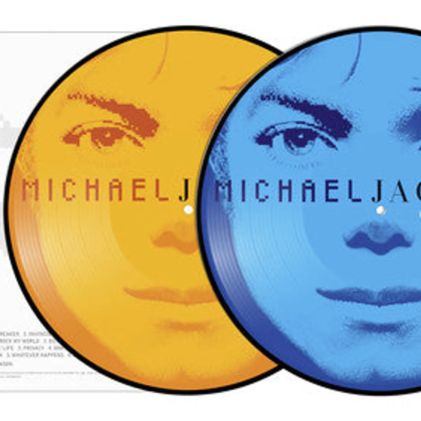 Michael Jackson LP Vinyl - Invincible (Pict)