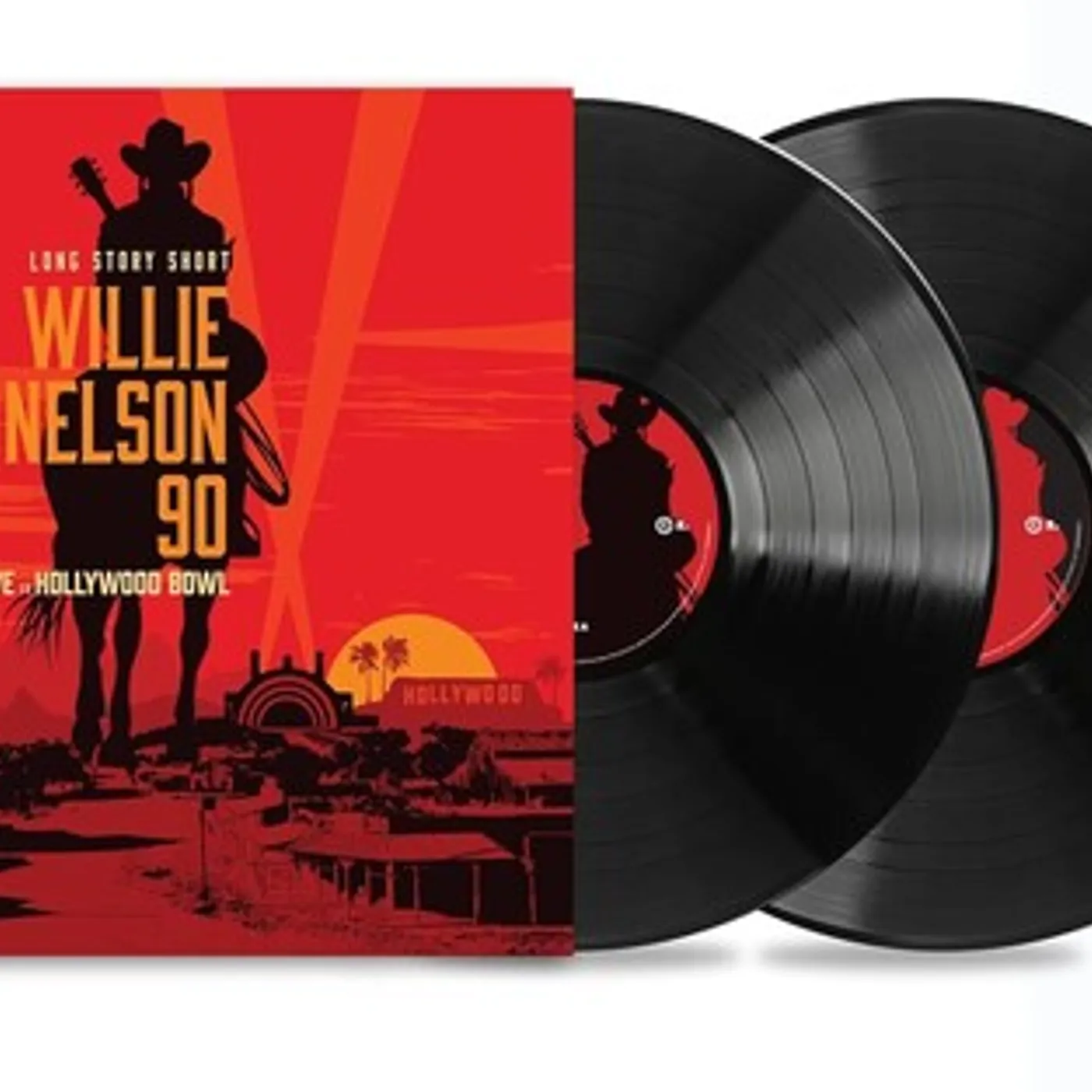 Willie Nelson LP Vinyl - Long Story Short: Willie 90: Live At Hollywood 1
