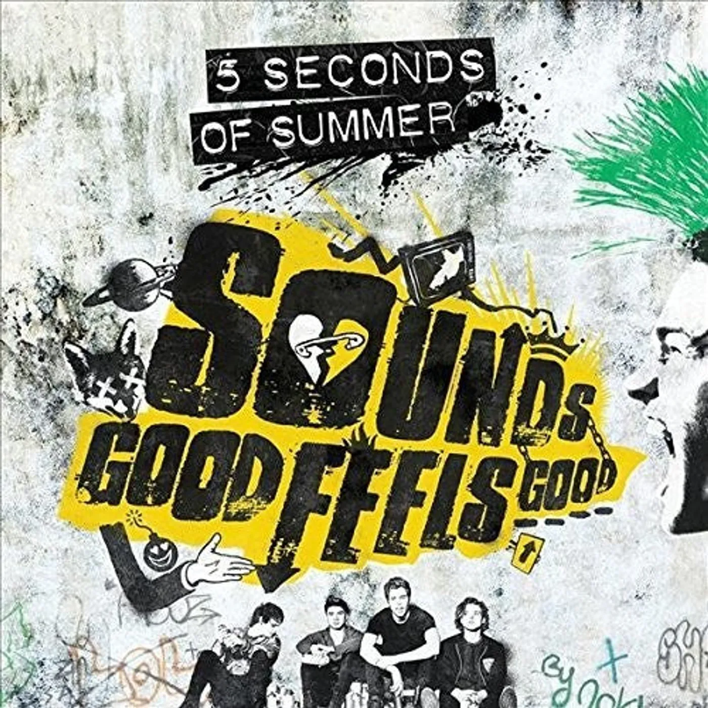 5 Seconds Of Summer LP Vinyl - Sounds Good Feels Good