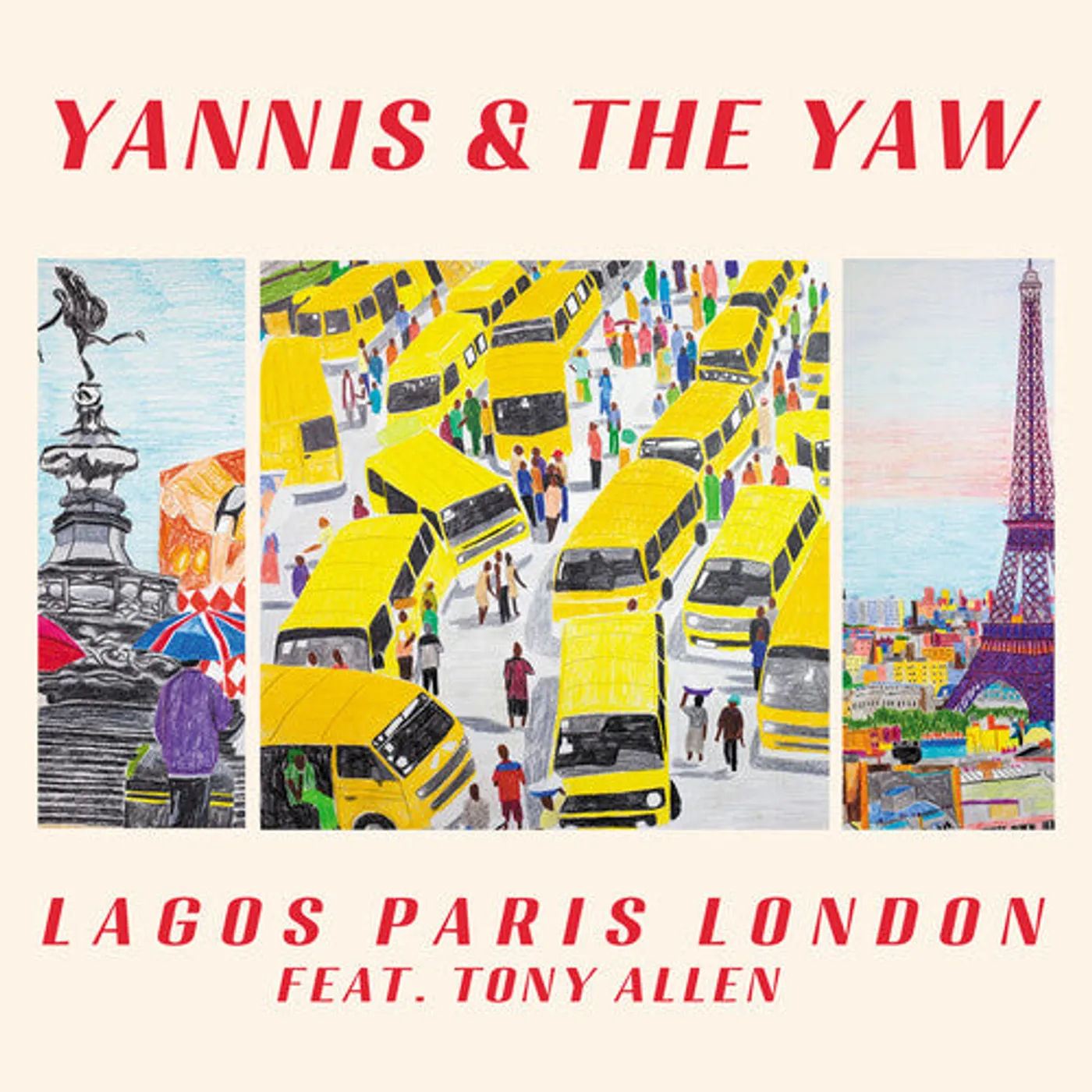 Yannis & The Yaw LP Vinyl - Lagos Paris London
