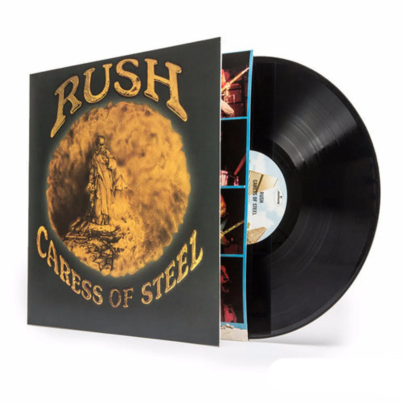 Rush LP Vinyl - Caress Of Steel (Dlcd)