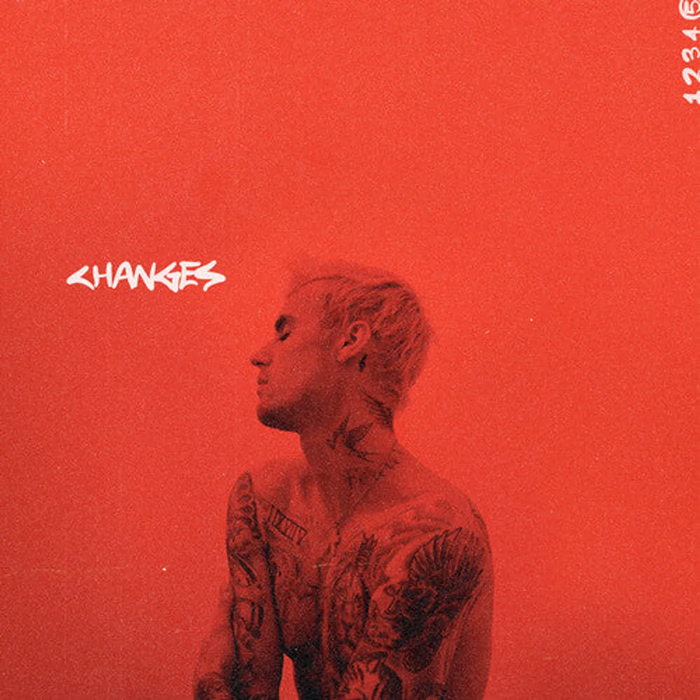 Justin Bieber LP Vinyl - Changes (Colv) (Gate) (Red)