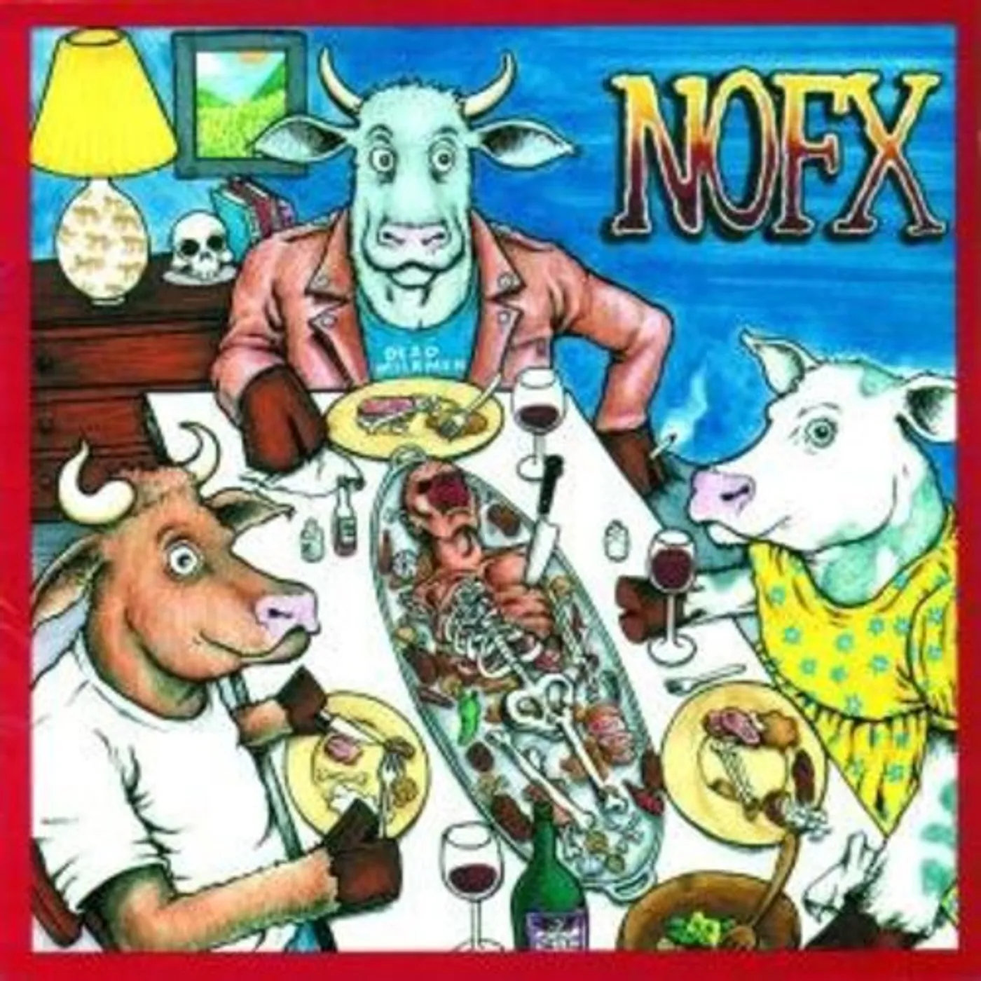 Nofx LP Vinyl - Liberal Animation