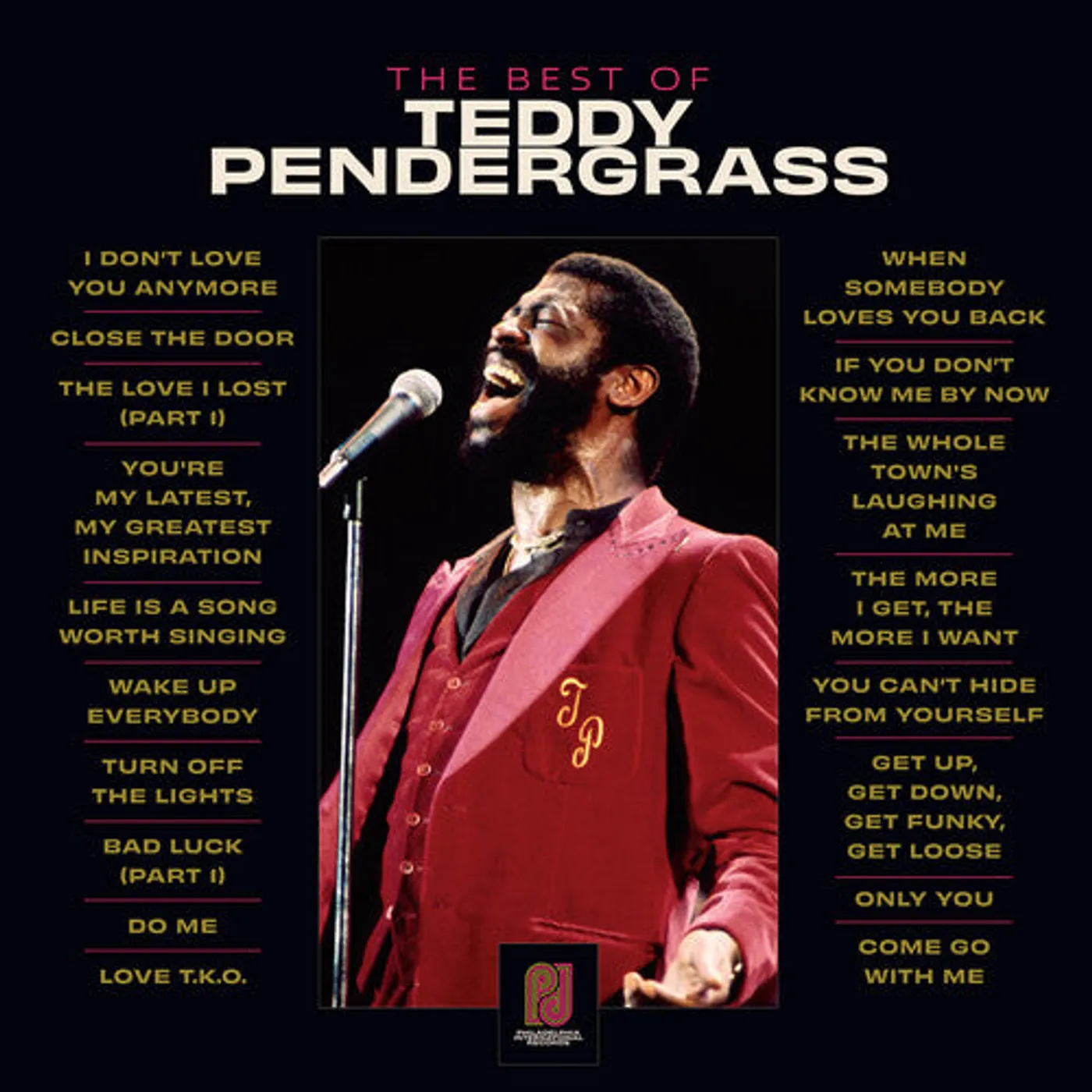 Teddy Pendergrass LP Vinyl - Best Of Teddy Pendergrass (Ofgv)