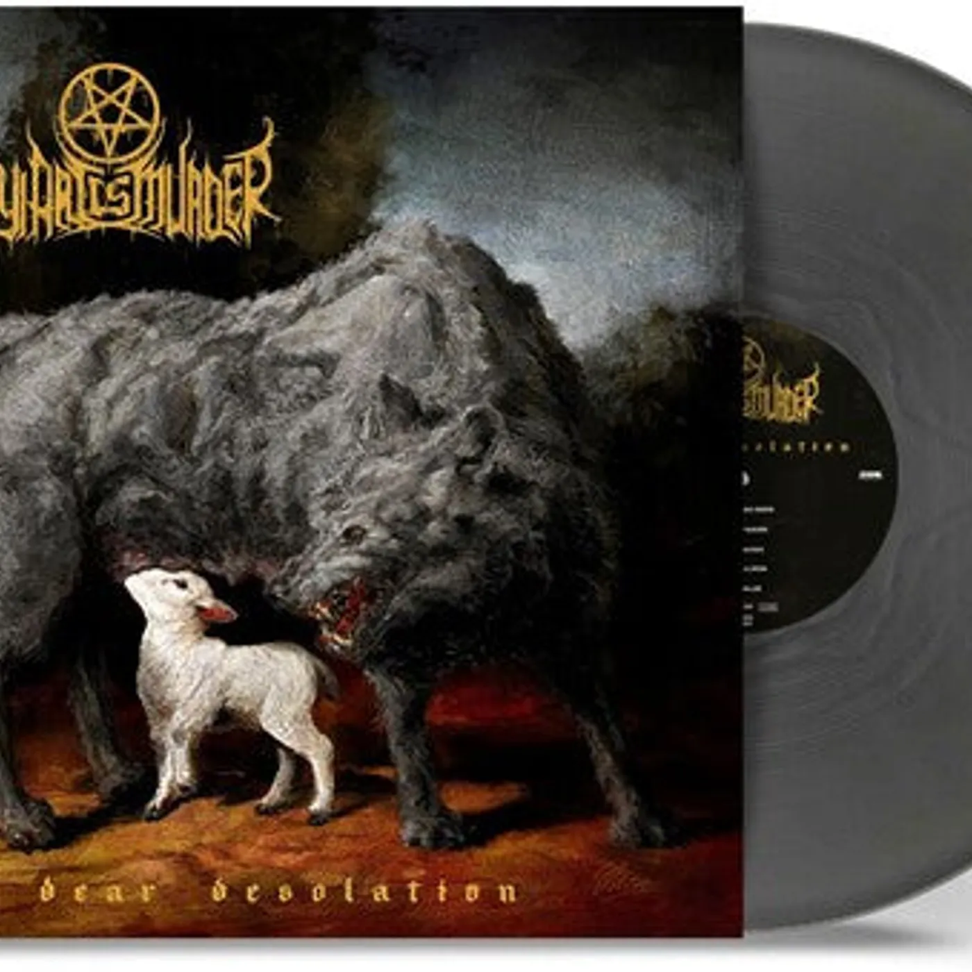 Thy Art Is Murder LP Vinyl - Dear Desolation - Silver (Colv) (Gate) (Slv)