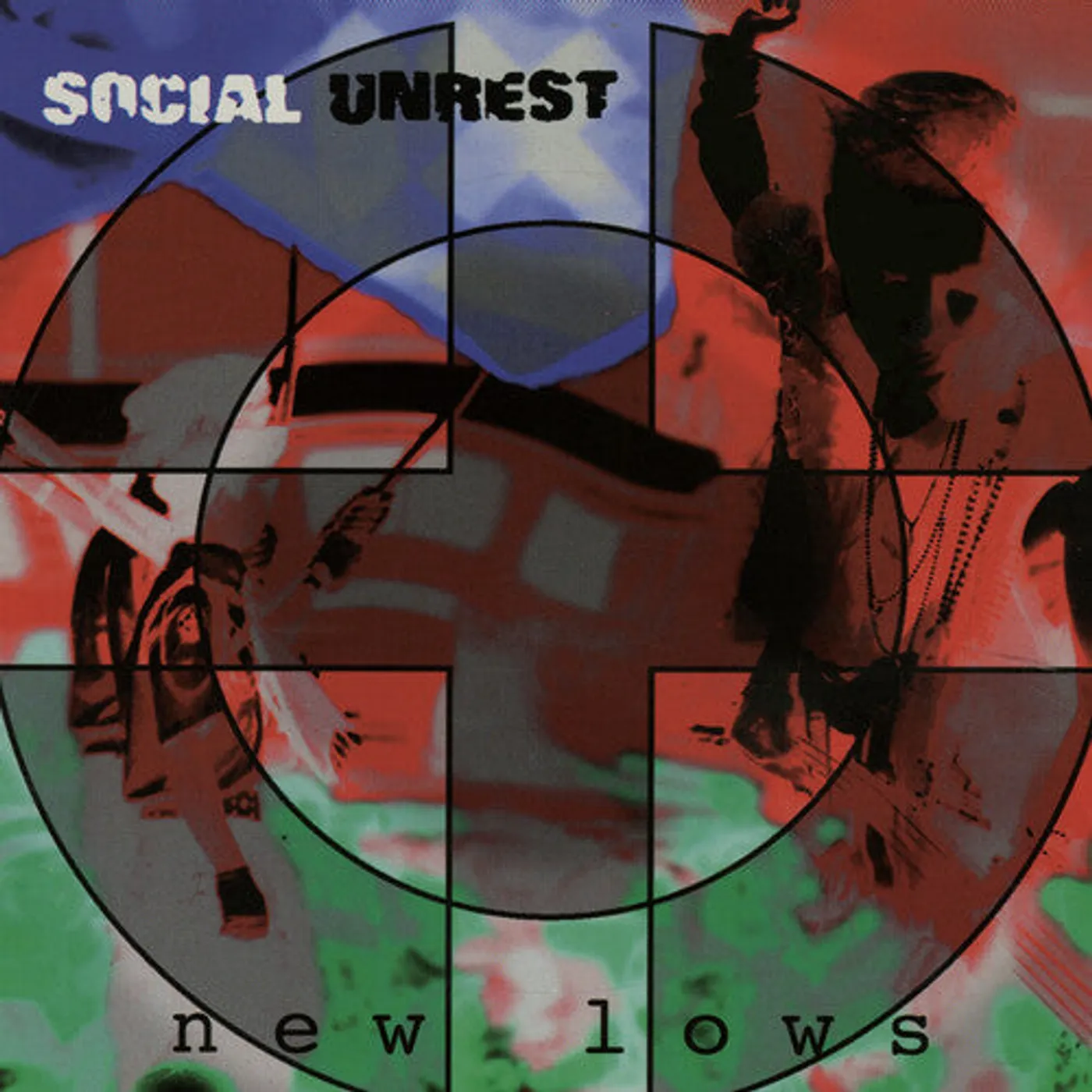 Social Unrest LP Vinyl - New Lows - Red (Colv) (Red)