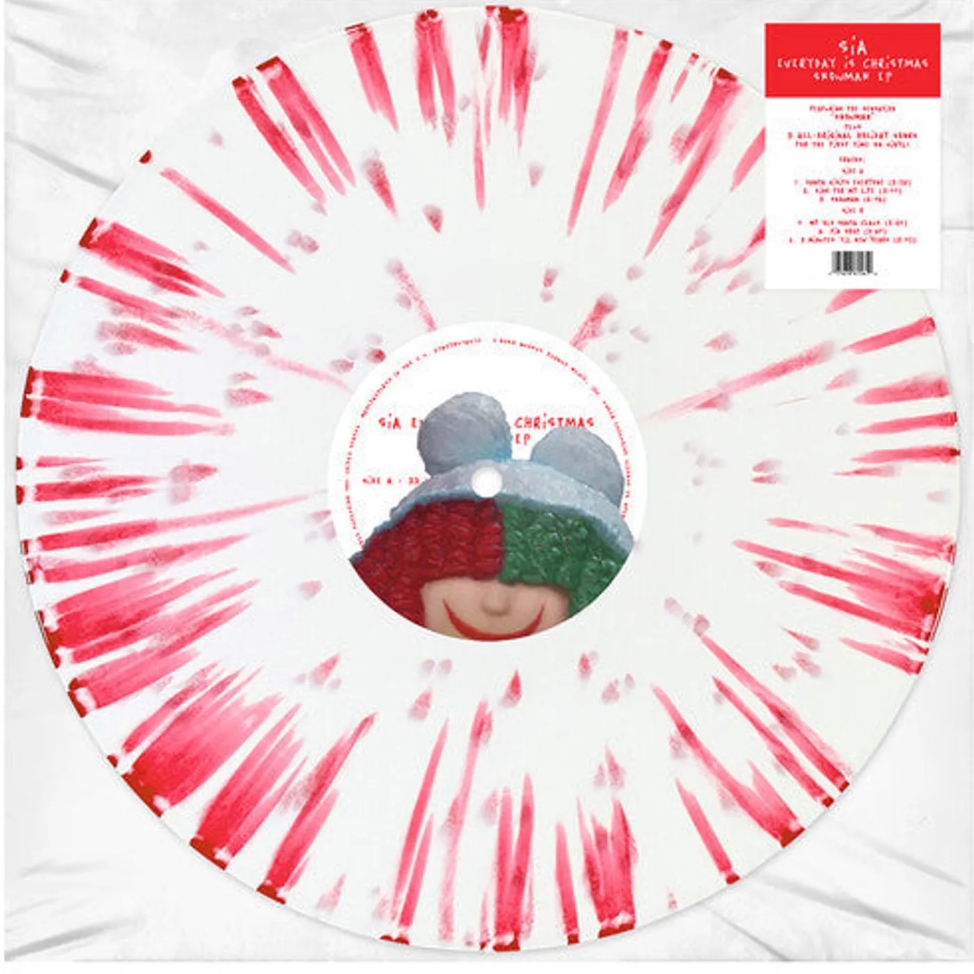 Sia LP Vinyl - Everyday Is Christmas (Snowman Ep) (Colv) (Red)