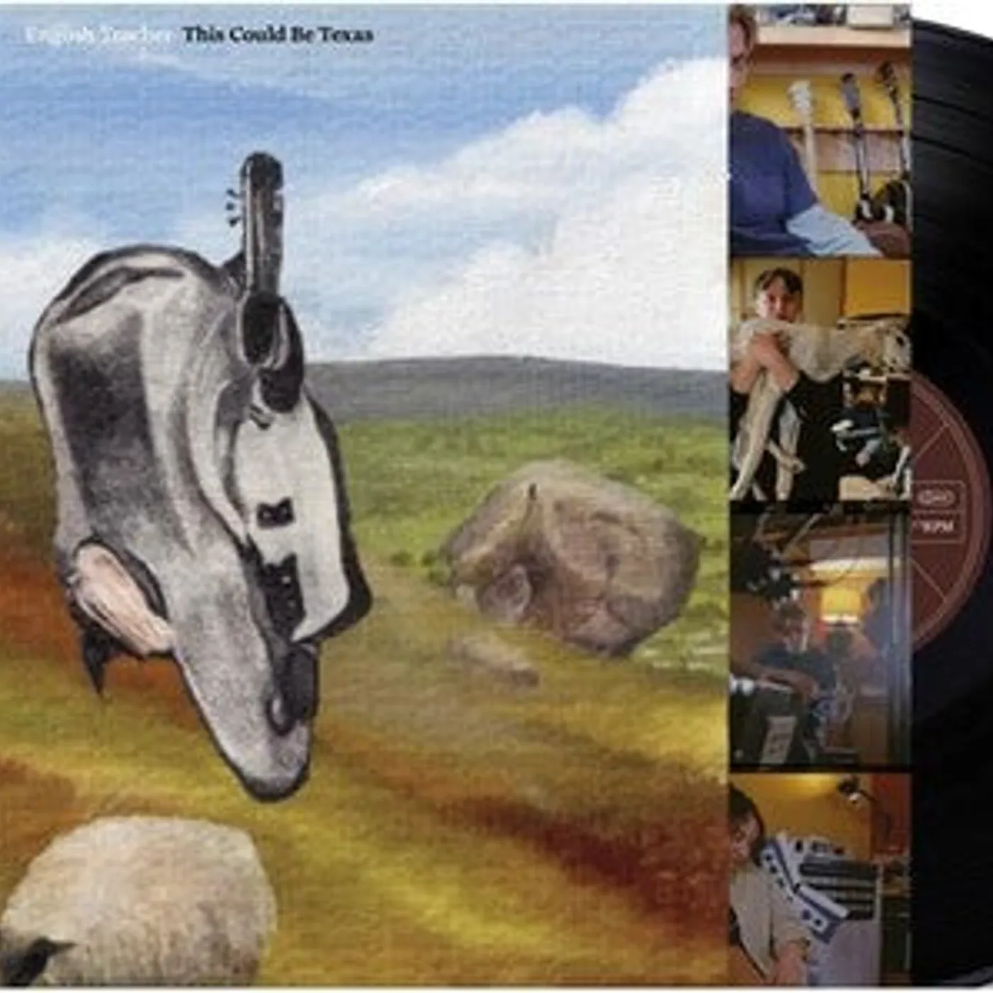 English Teacher LP Vinyl - This Could Be Texas (Blk) (Uk)