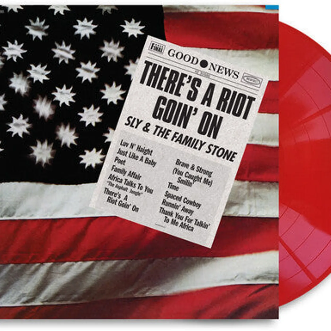 Sly & The Family Stone LP Vinyl - There'S A Riot Goin On (Colv) (Gate) (Ofv) (Red)