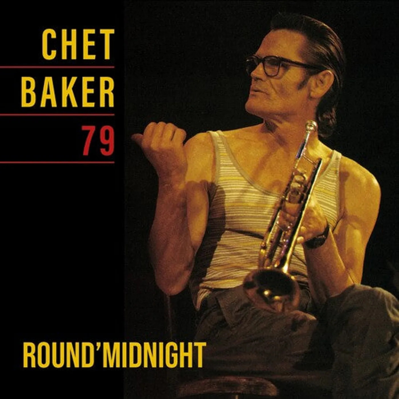 Chet Baker LP Vinyl - Round Midnight 79 (Blk) (Ltd)