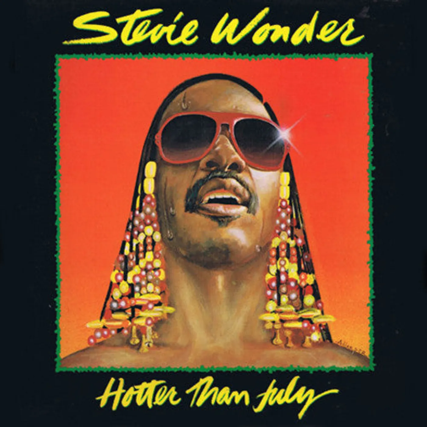 Stevie Wonder LP Vinyl - Hotter Than July