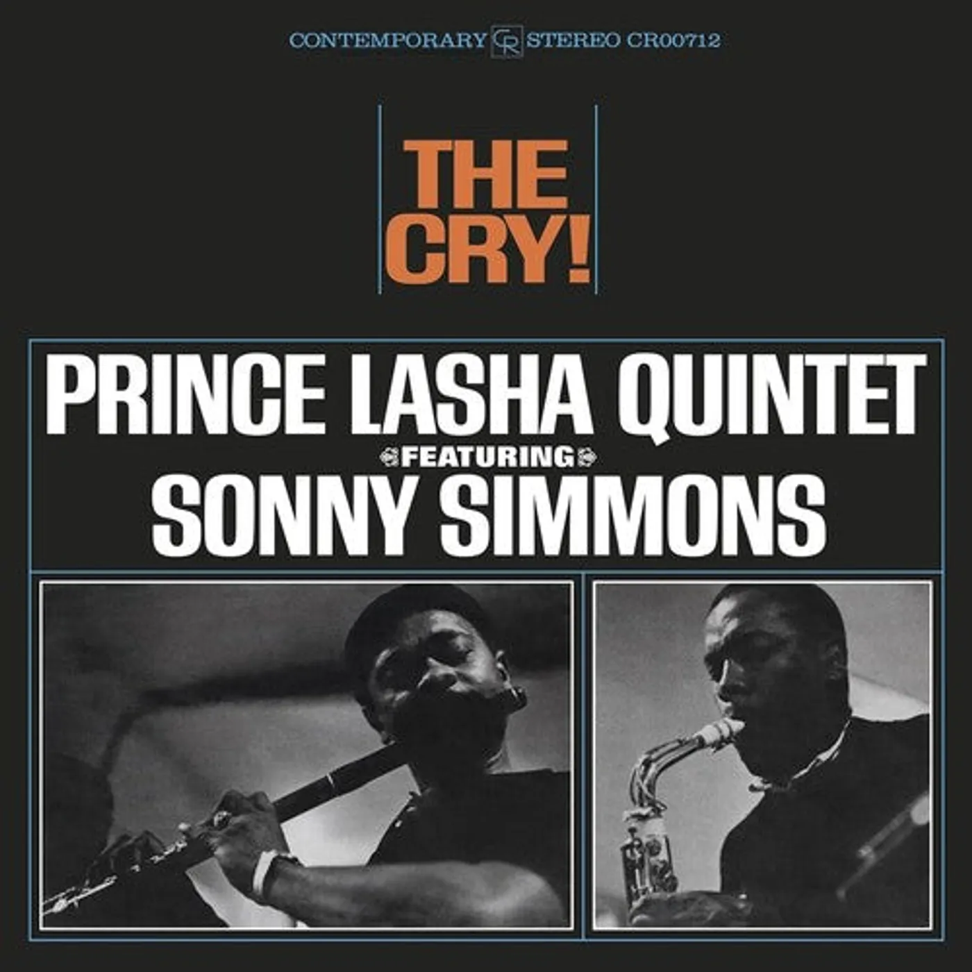 Prince Lasha Quintet LP Vinyl - Cry (Contemporary Records Acoustic Sounds Series)