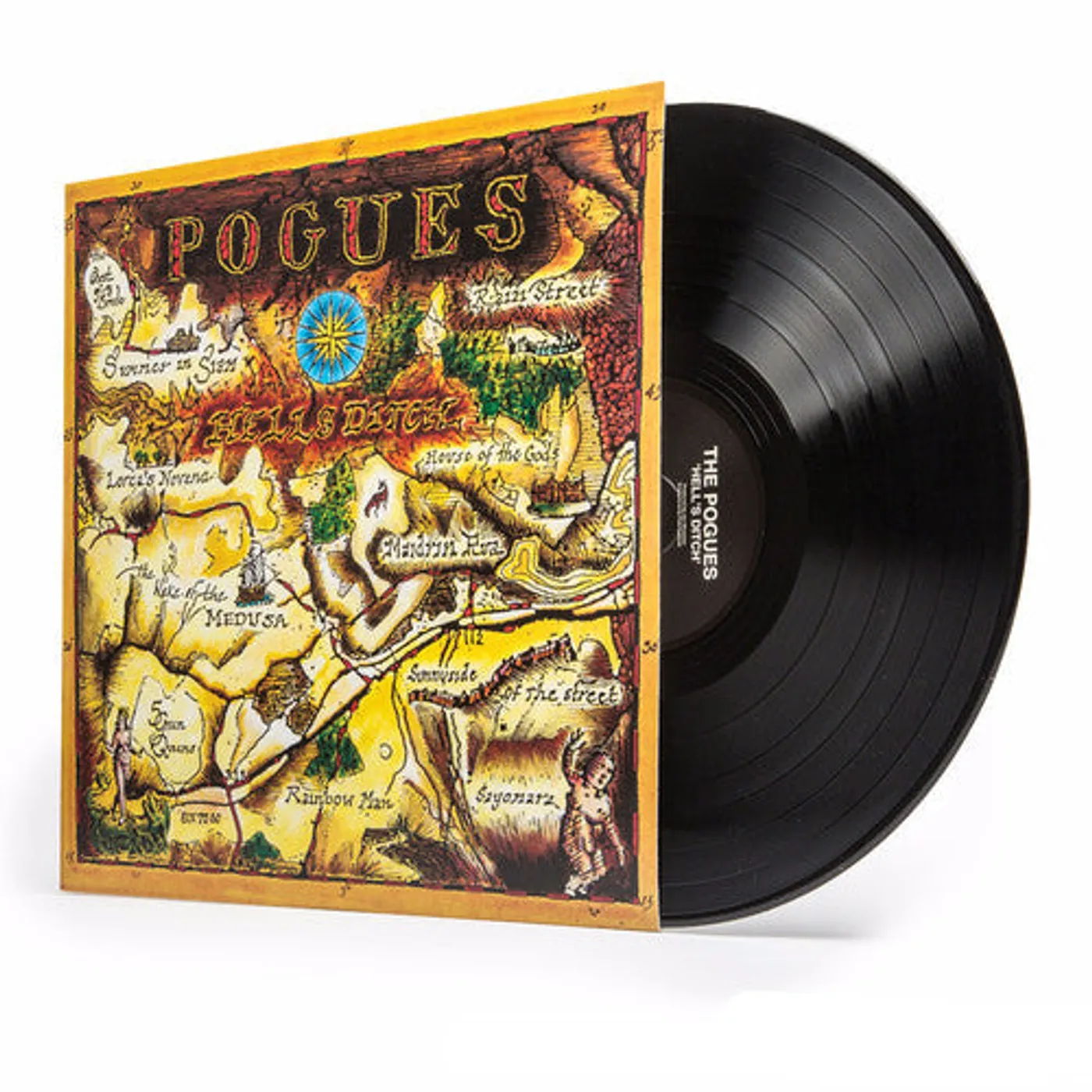 The Pogues LP Vinyl - Hell'S Ditch (Ogv) (Rmst)