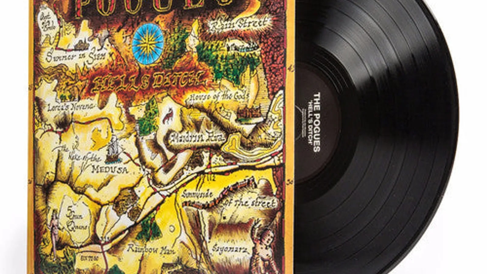 The Pogues LP Vinyl - Hell'S Ditch (Ogv) (Rmst)