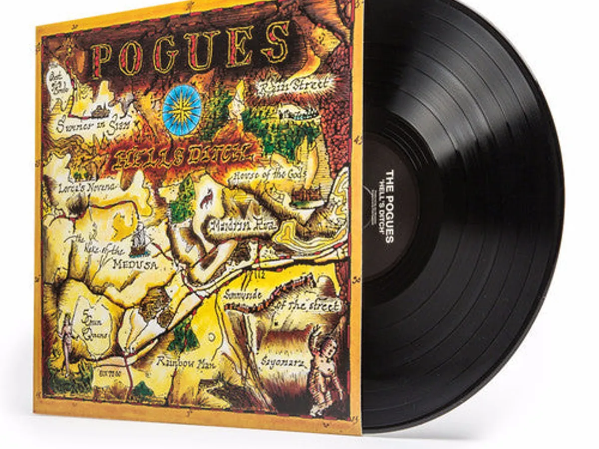 ポーグス　THE POGUES - Hell's Ditch　レコード　LP Hells Ditch (Colour LP) | The Pogues – Warner Music Australia Store