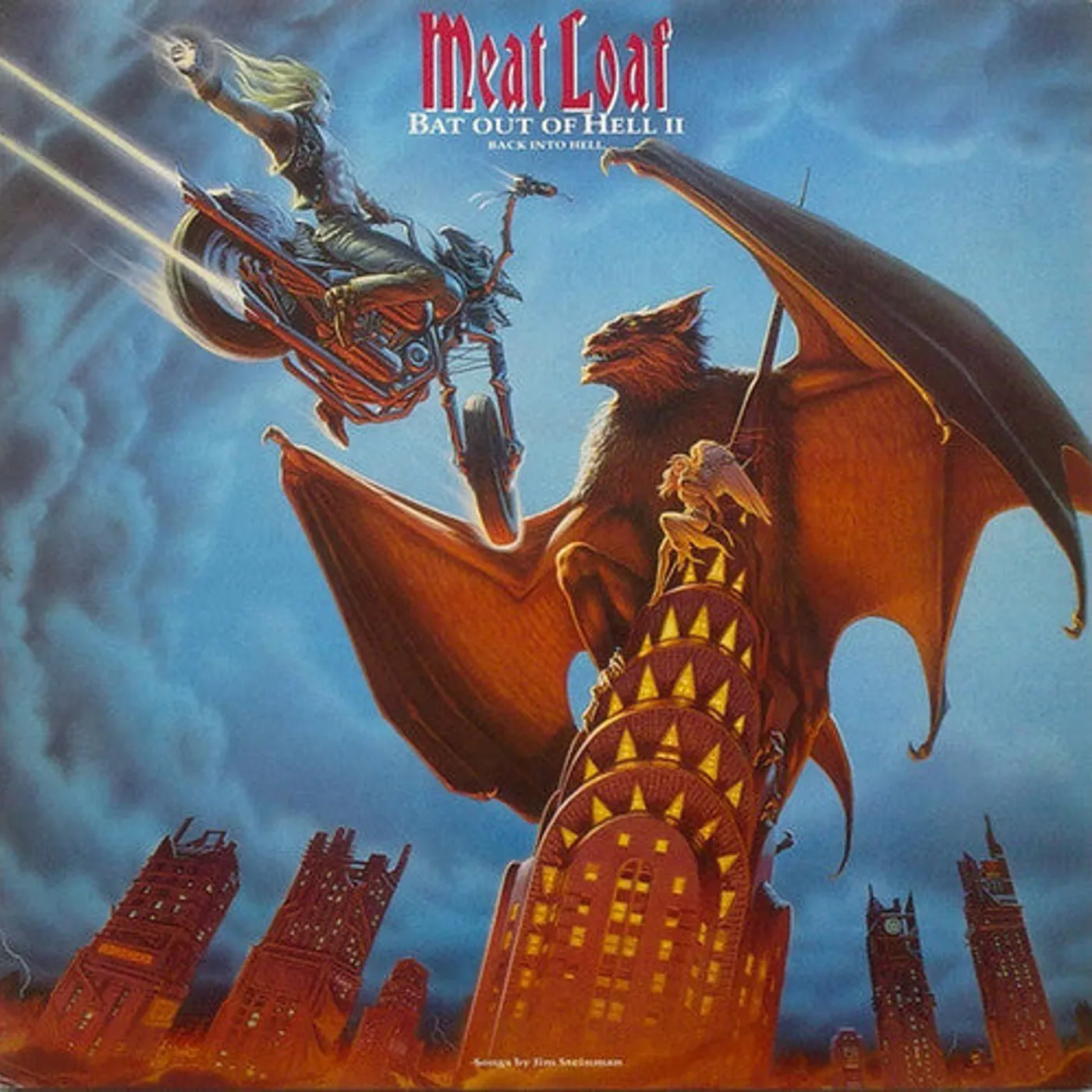 Meat Loaf LP Vinyl - Bat Out Of Hell Ii: Back Into Hell