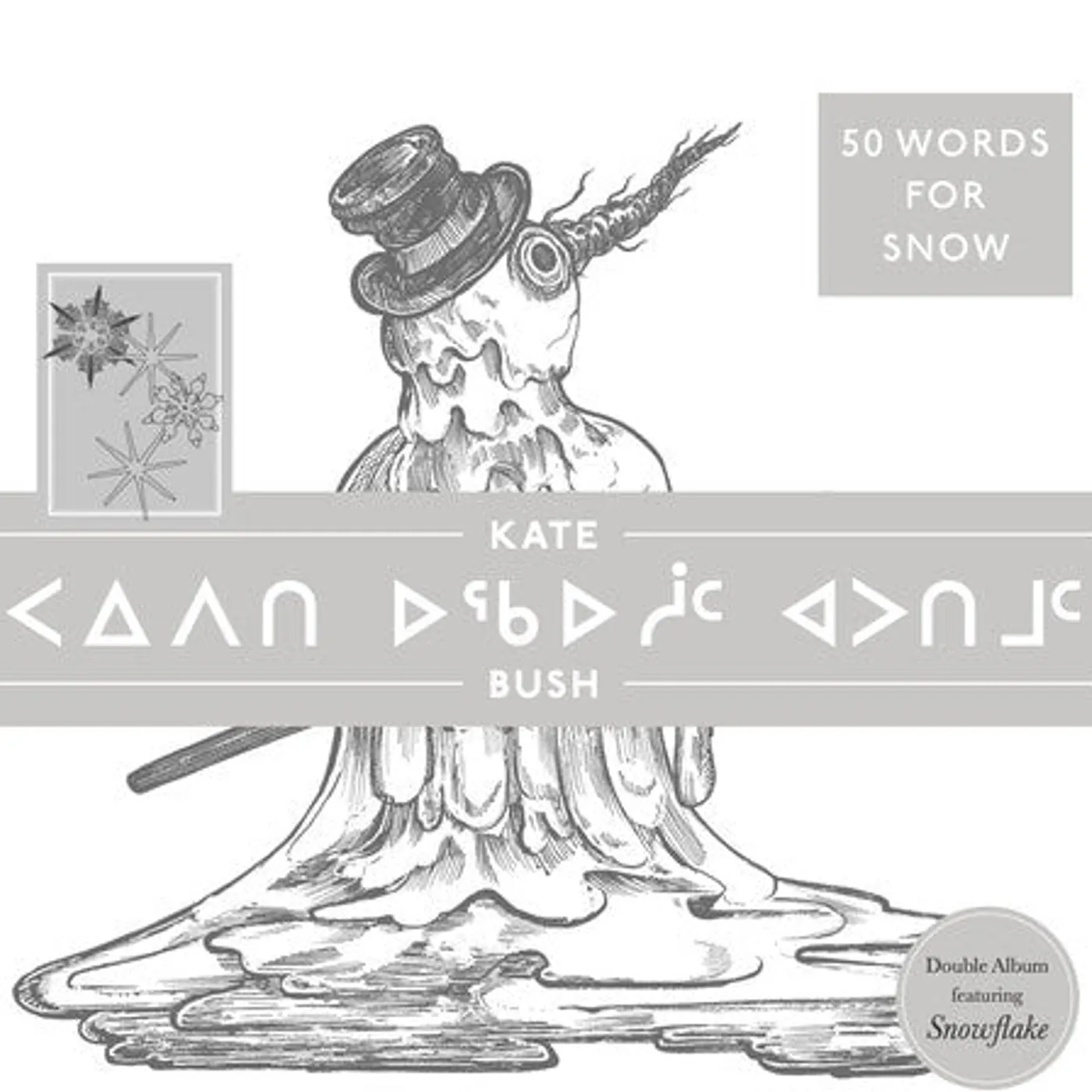 Kate Bush LP Vinyl - 50 Words For Snow - Polar Edition (Gate Fold) (Ogv)