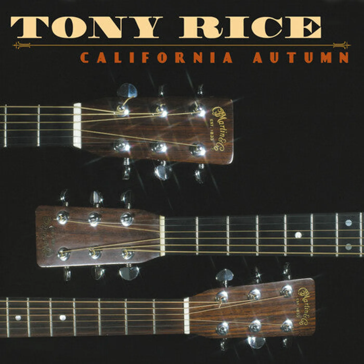 Tony Rice LP Vinyl - California Autumn