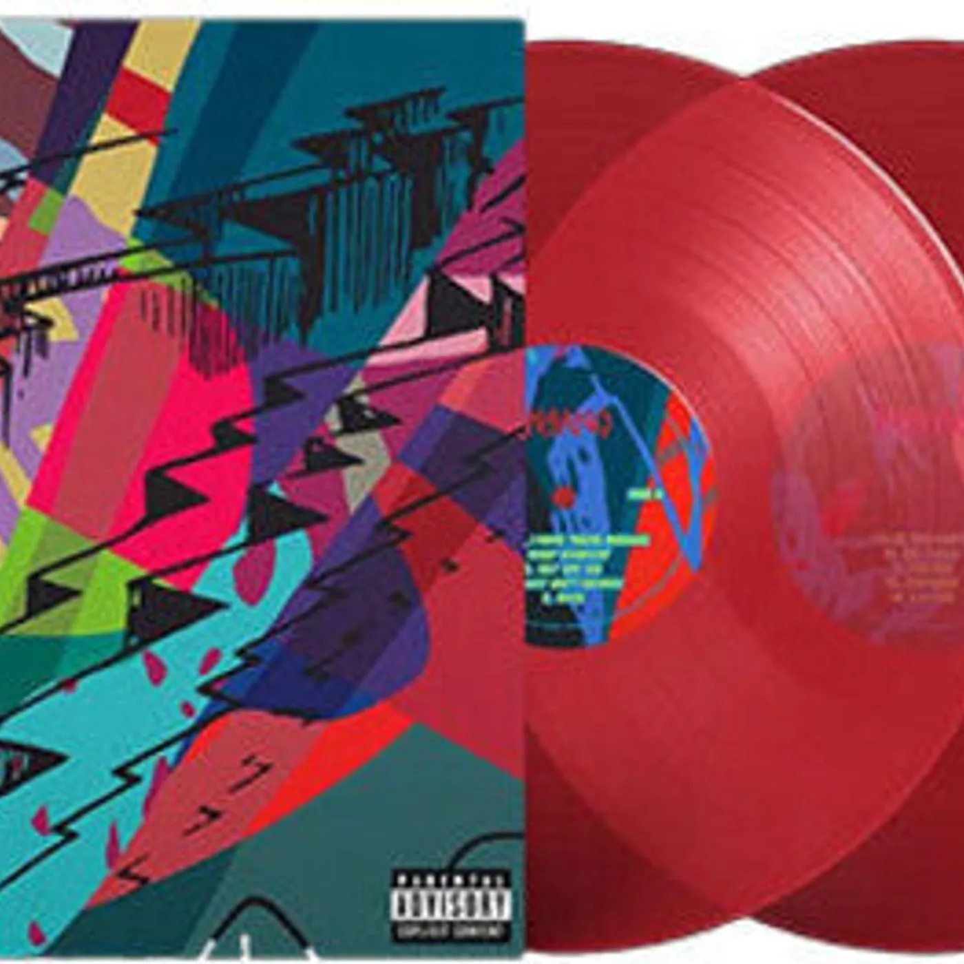 Kid Cudi LP Vinyl - Insano (Cvnl) (Red)