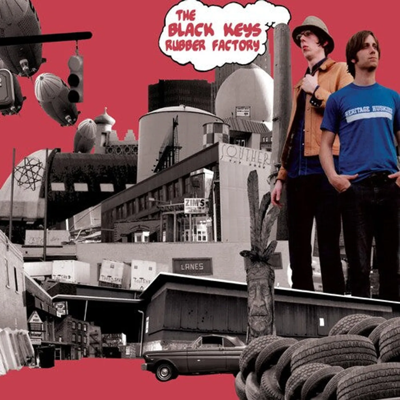 The Black Keys LP Vinyl - Rubber Factory