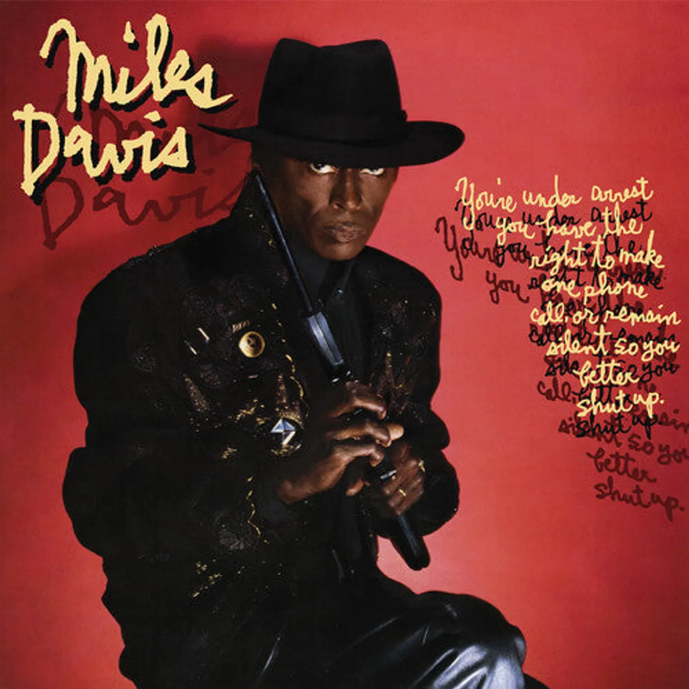 Miles Davis LP Vinyl - You'Re Under Arrest