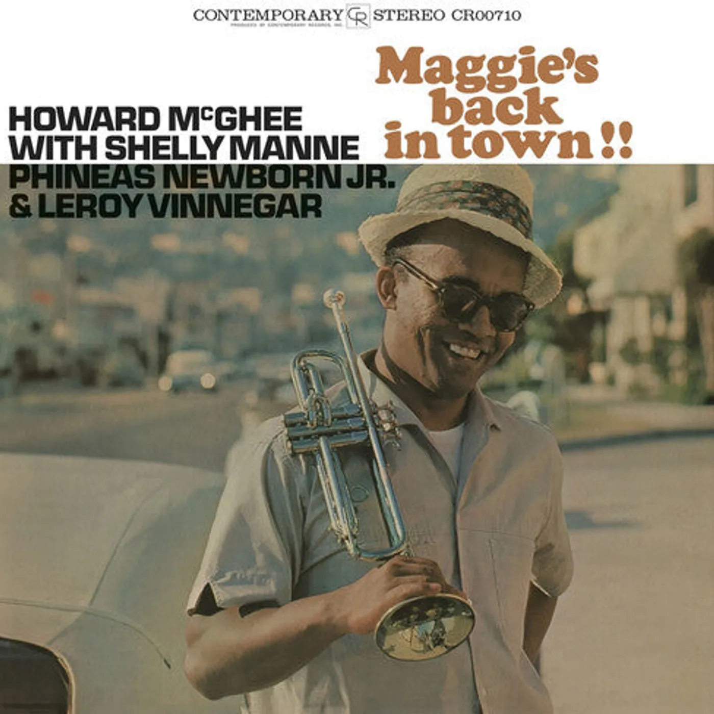 Howard Mcghee LP Vinyl - Maggie'S Back In Town!! (Contemporary Records)
