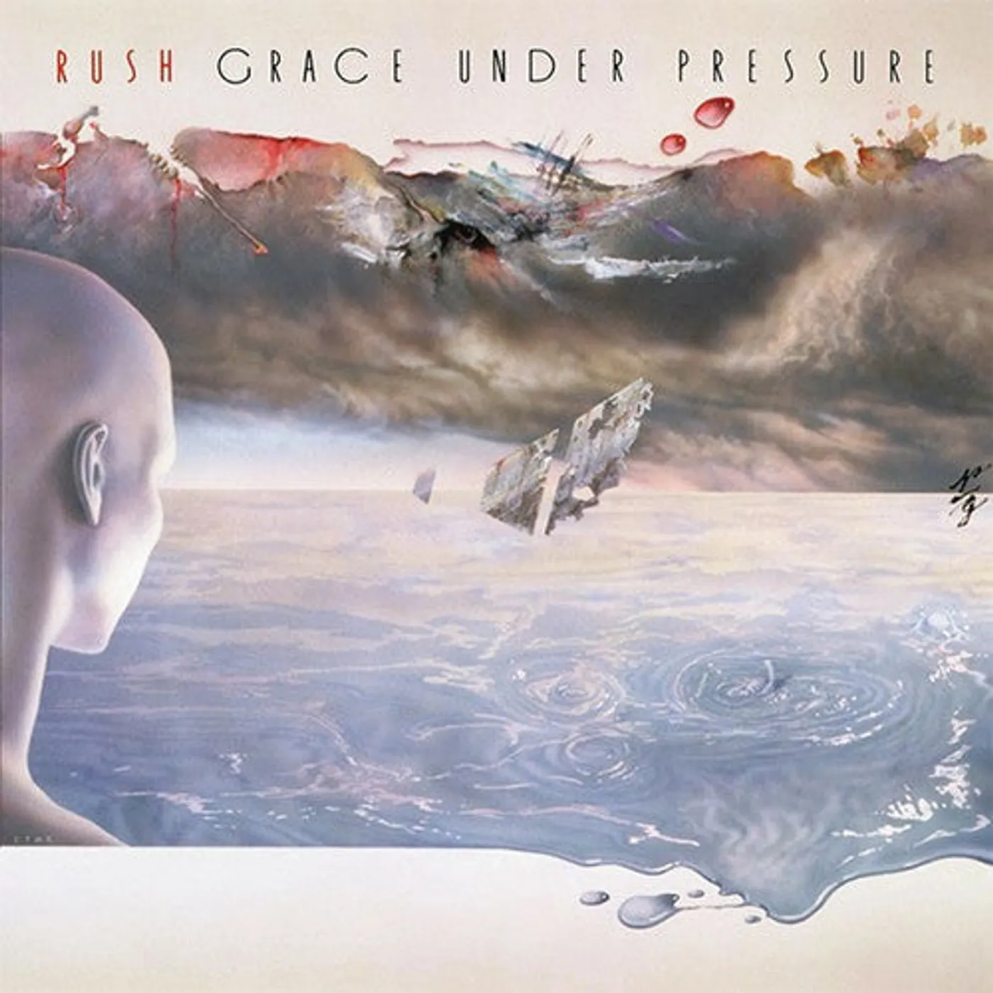 Rush LP Vinyl - Grace Under Pressure