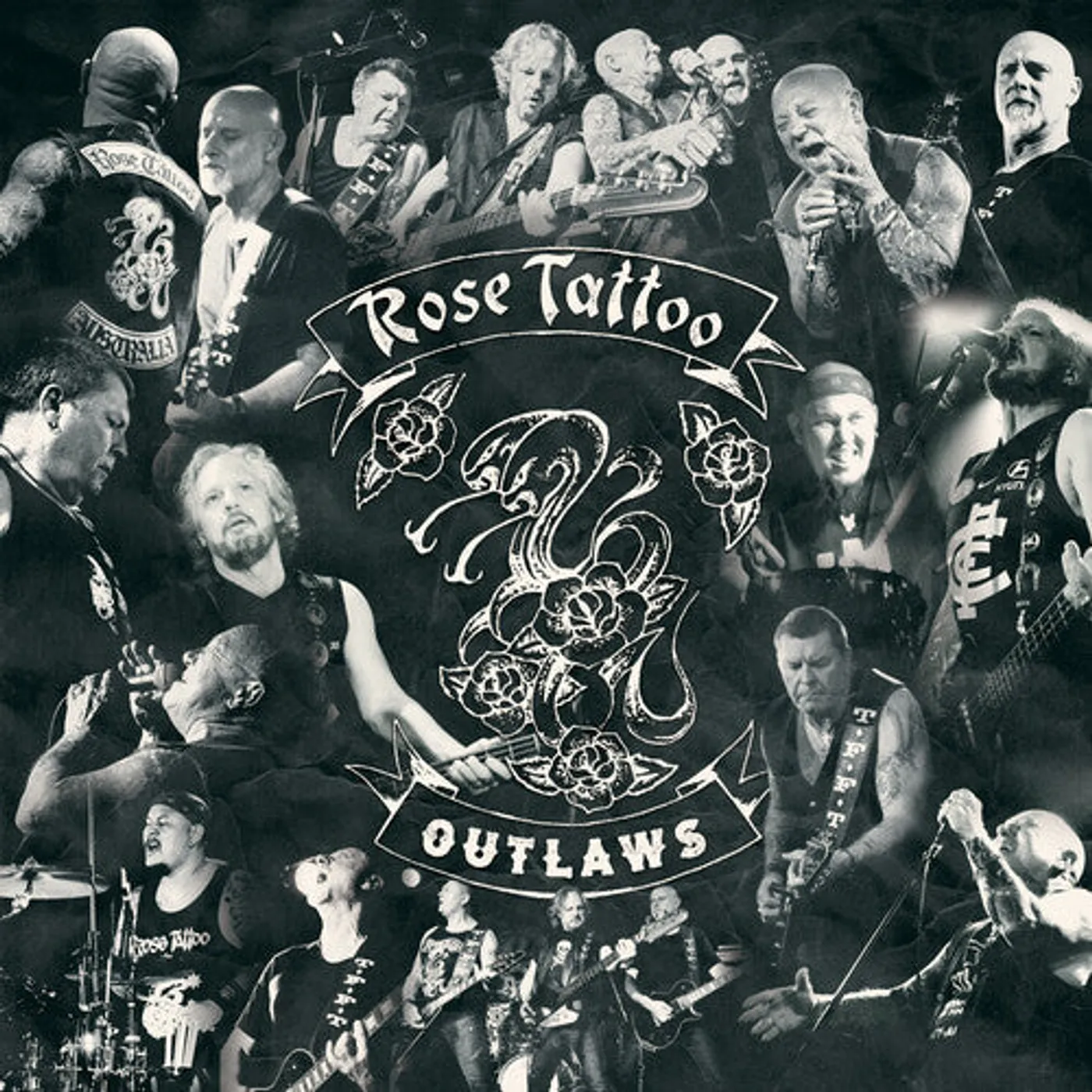 Rose Tattoo LP Vinyl - Outlaws (Gate Fold)