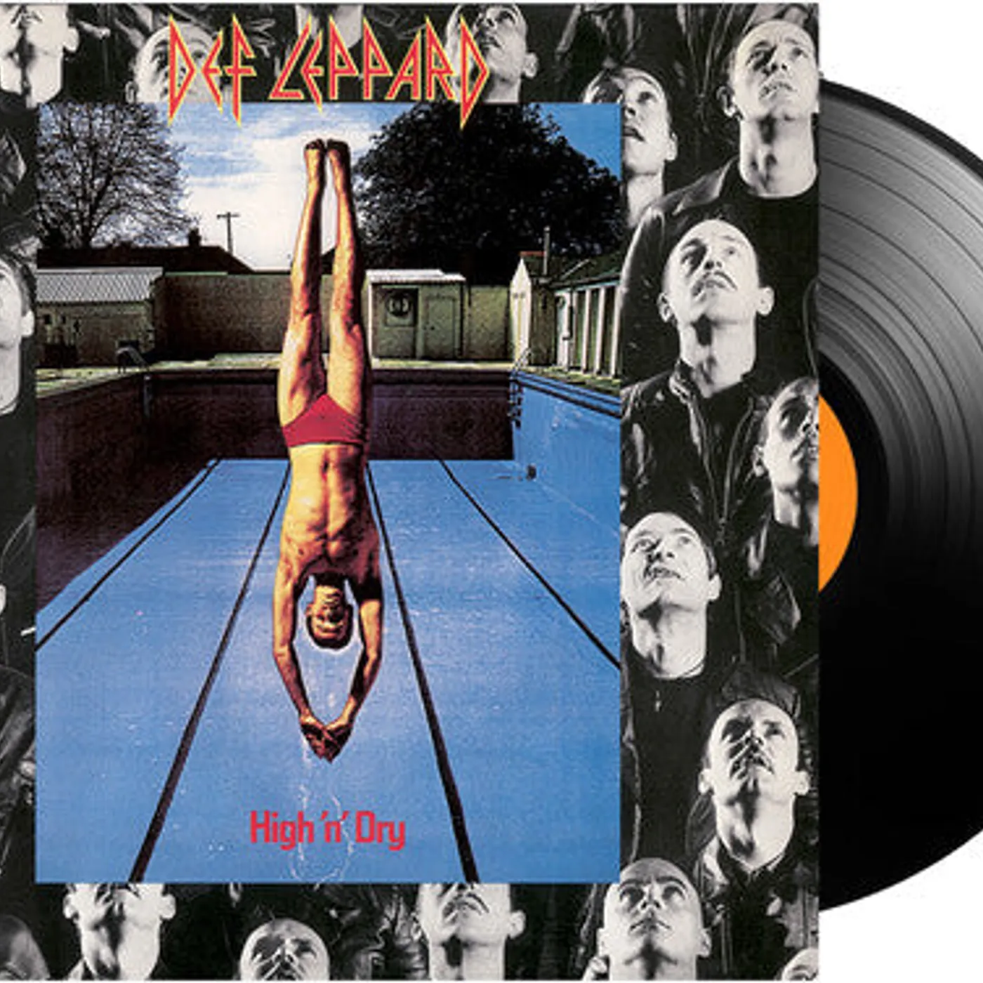 Def Leppard LP Vinyl - High N Dry (Ogv) (Rmst)