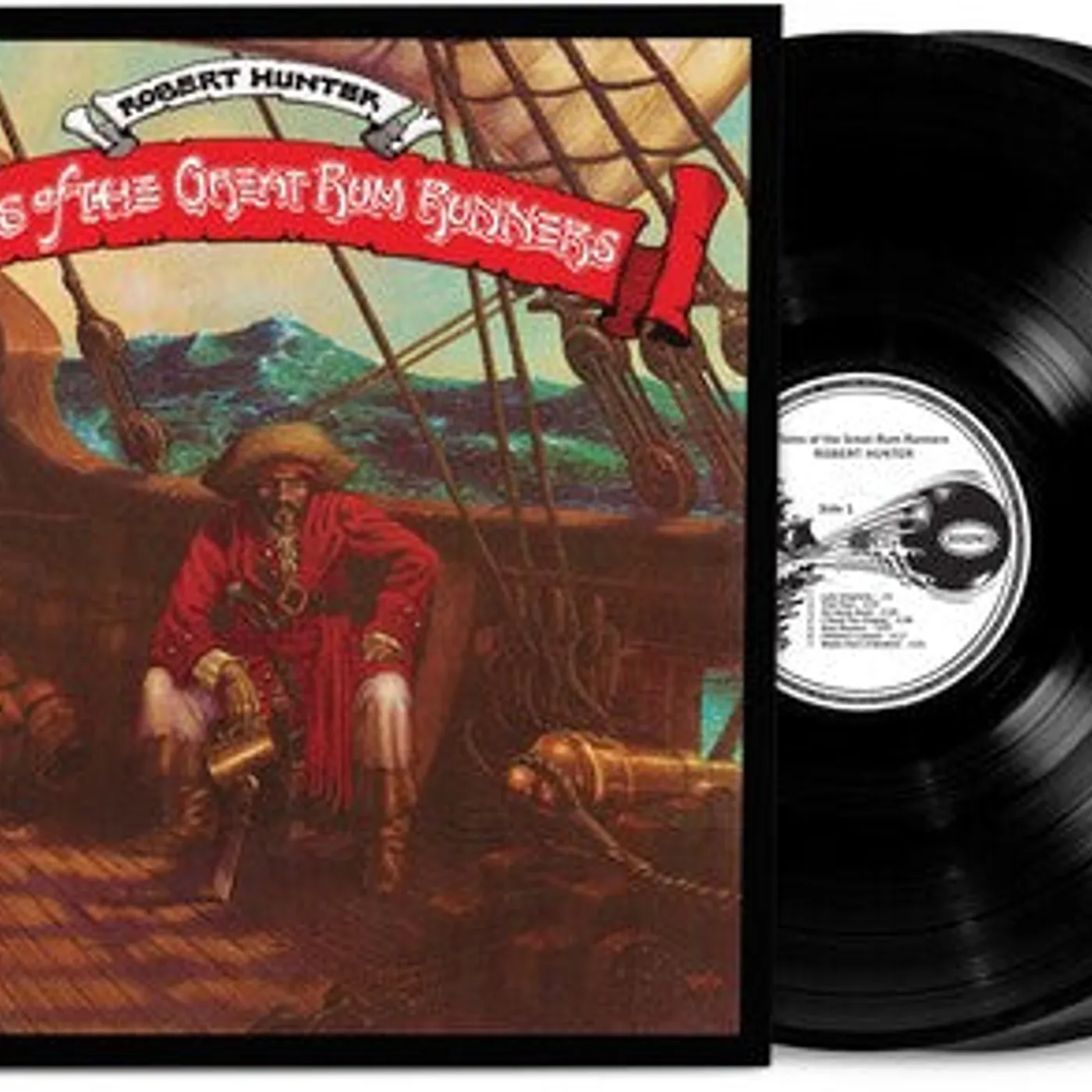 Robert Hunter LP Vinyl - Tales Of The Great Rum Runners (Dlx)