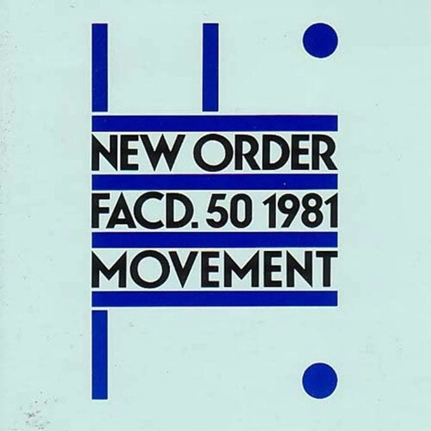 New Order LP Vinyl - Movement (Can)