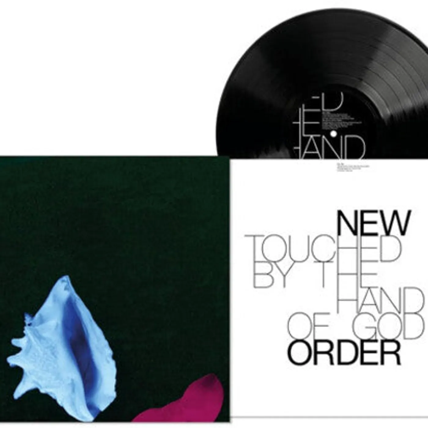 New Order LP Vinyl - Touched By The Hand Of God