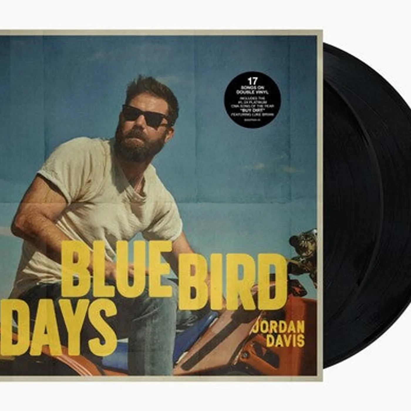 Jordan Davis LP Vinyl - Bluebird Days