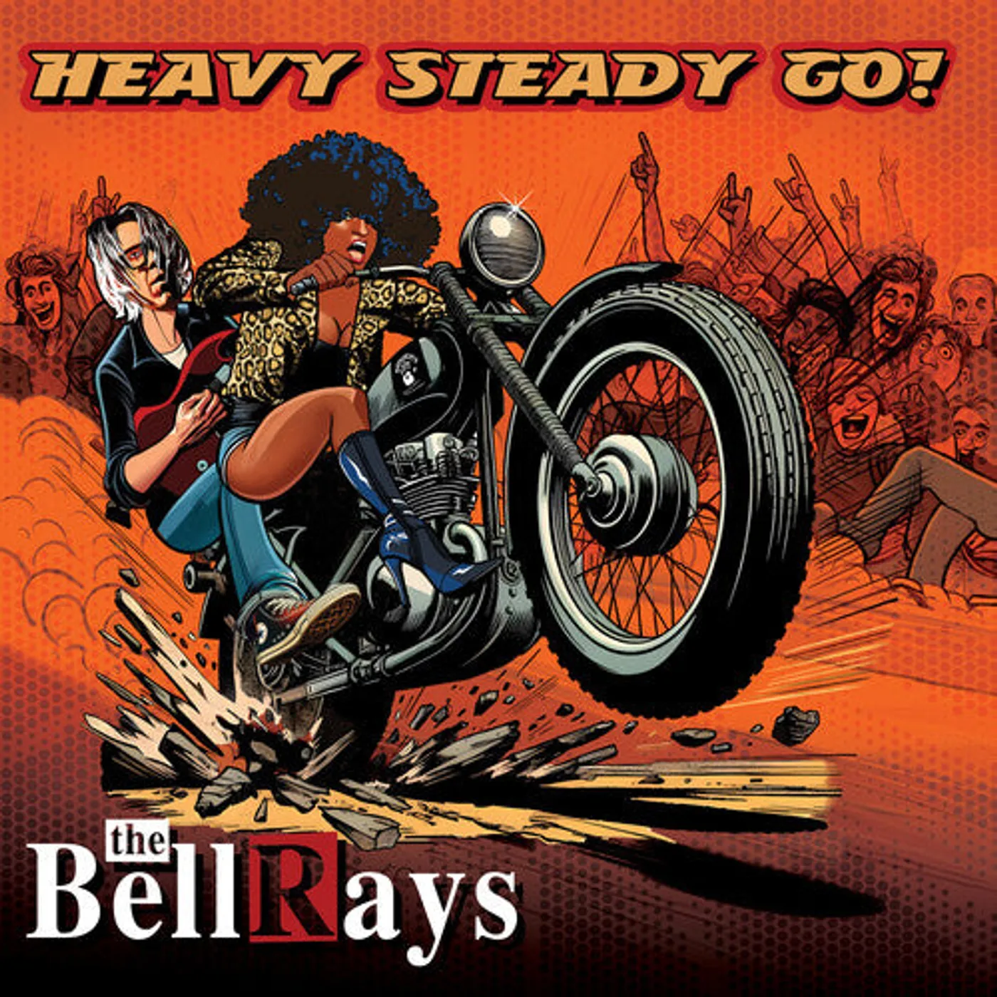 The BellRays LP Vinyl - Heavy Steady Go (Gate Fold) (Ogv)