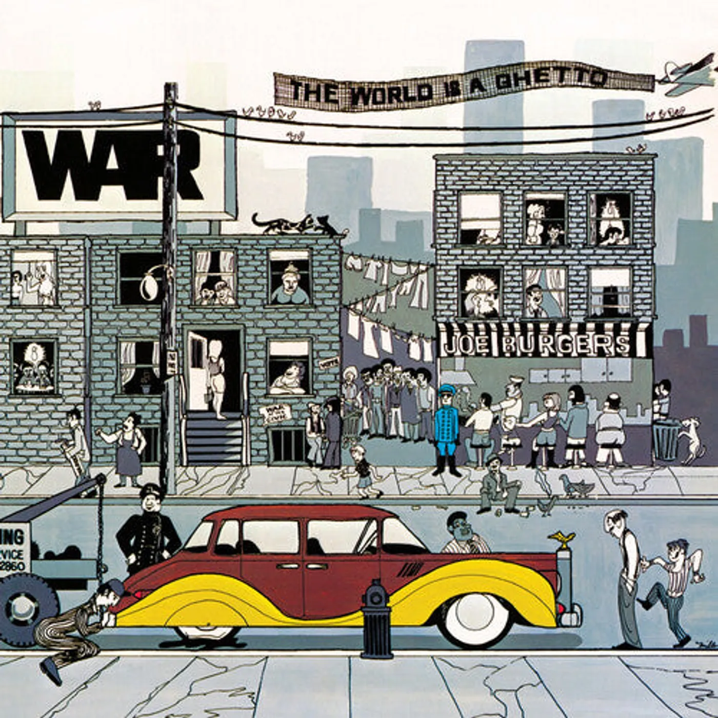 War LP Vinyl - World Is A Ghetto
