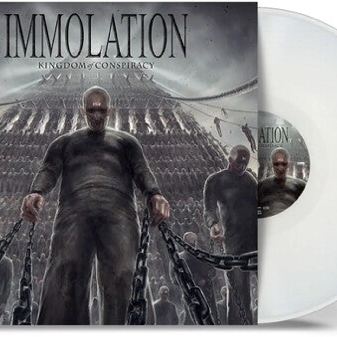 Immolation LP Vinyl - Kingdom Of Conspiracy - White (Colv) (Wht)