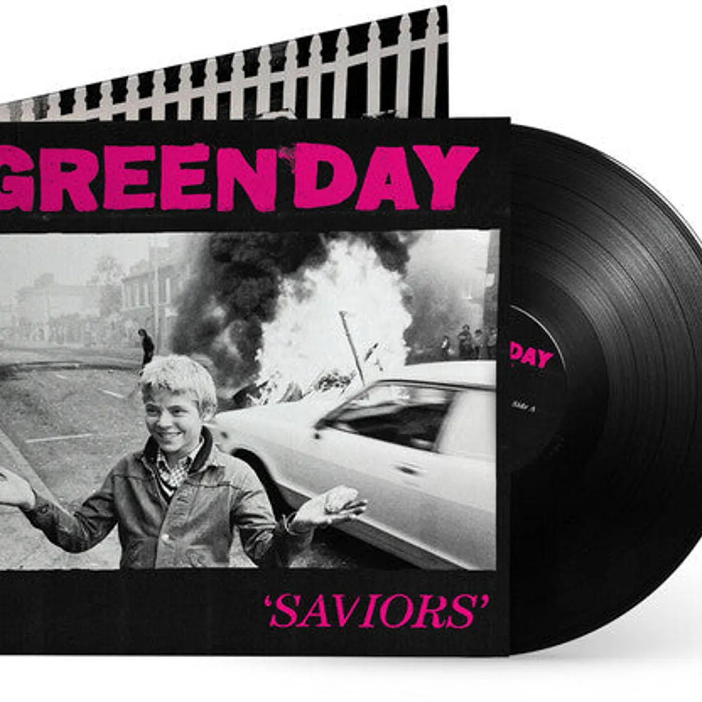 Green Day LP Vinyl - Saviors (Dlx) (Ogv)